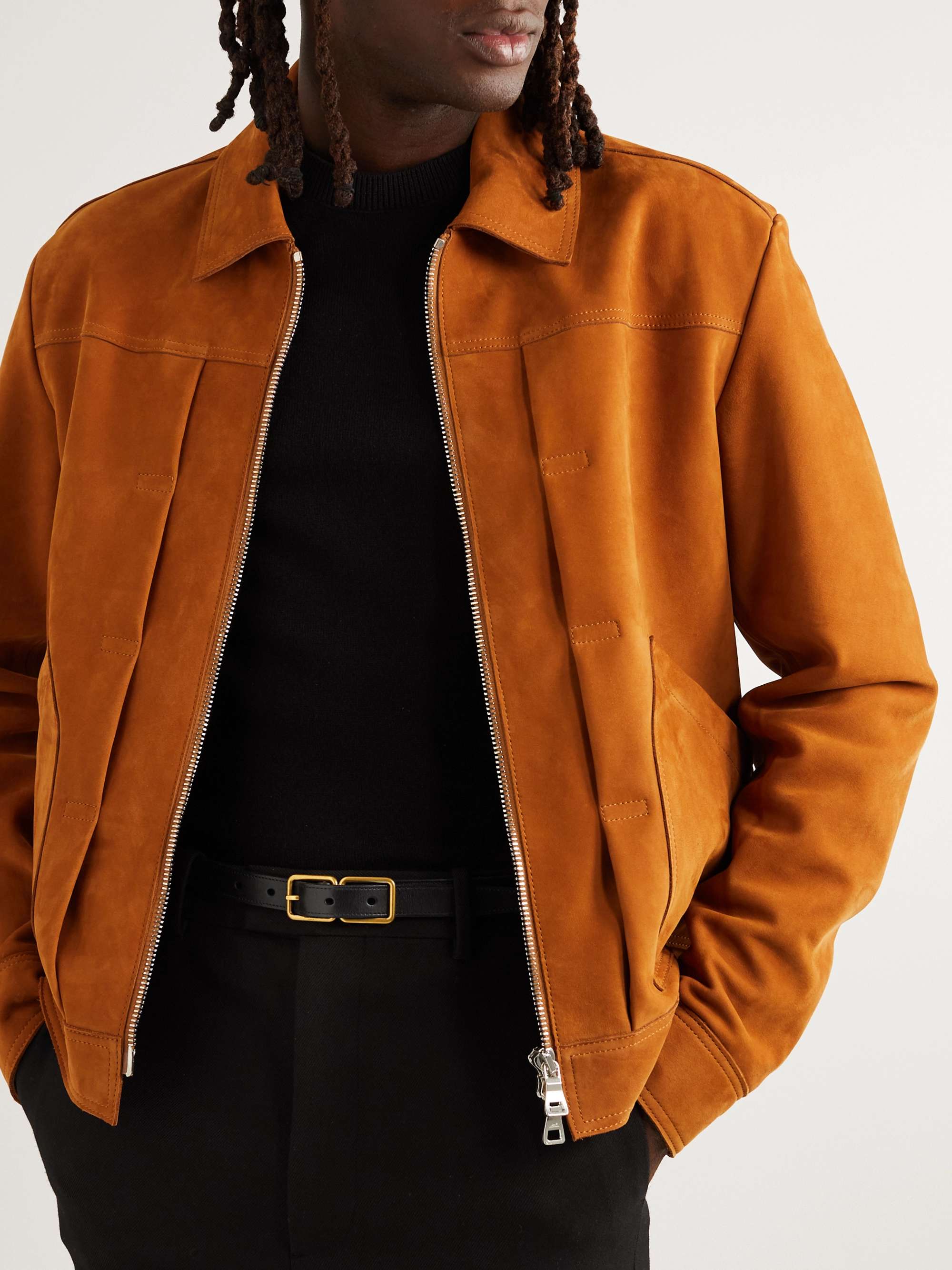 SAINT LAURENT 3cm Leather Belt