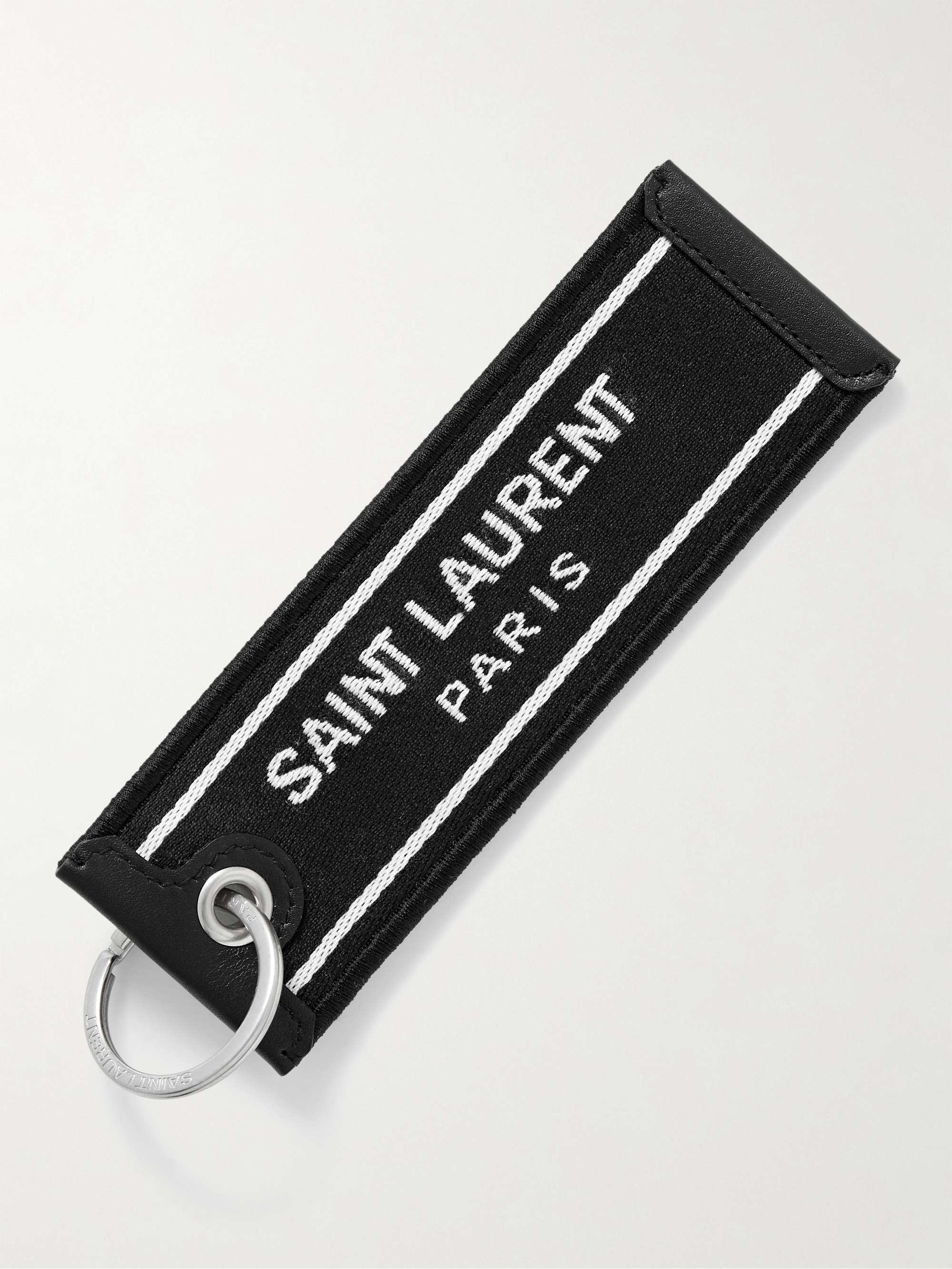 Saint Laurent Leather Keyring