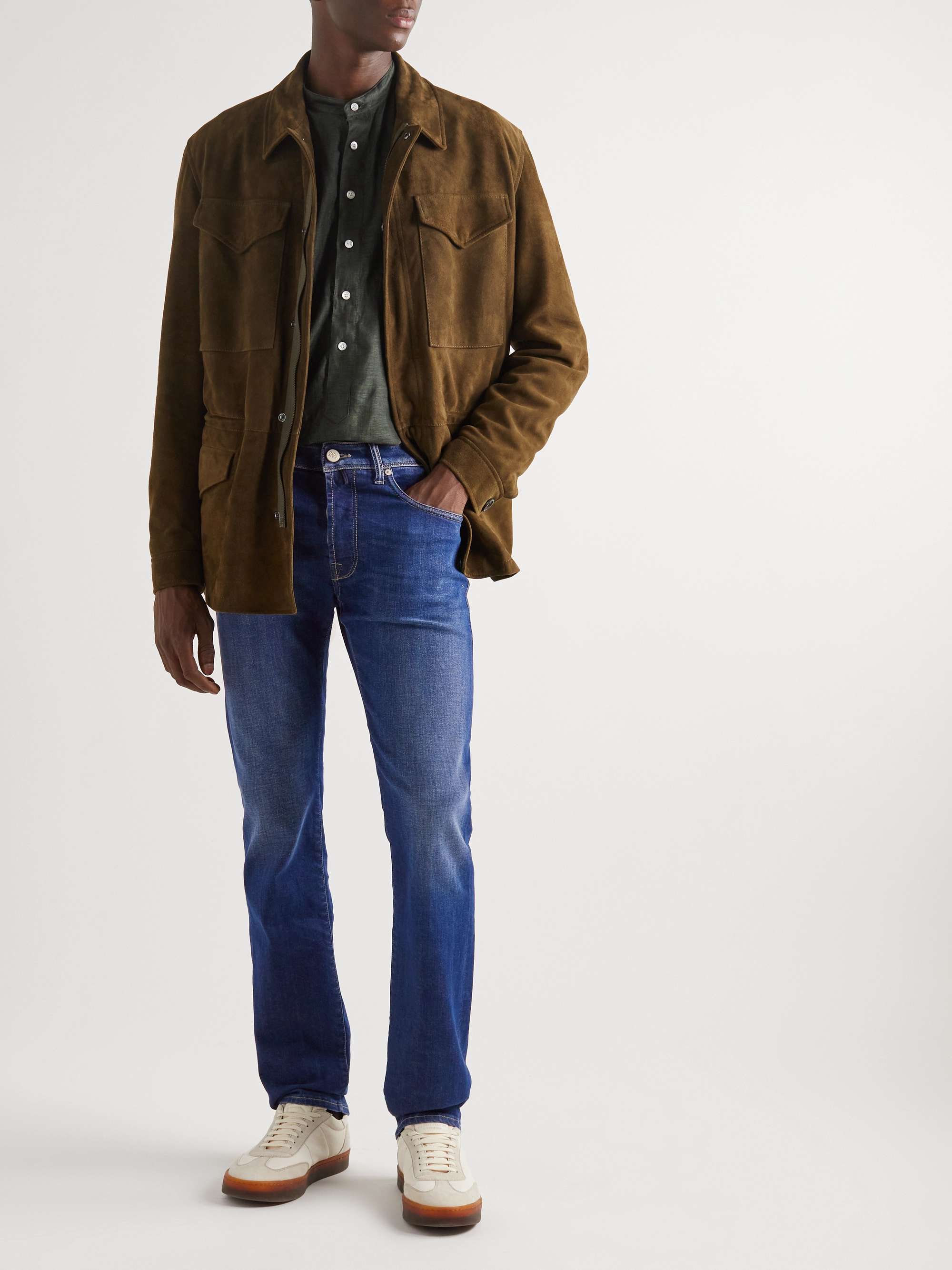 SLOWEAR Slim-Fit Selvedge Jeans