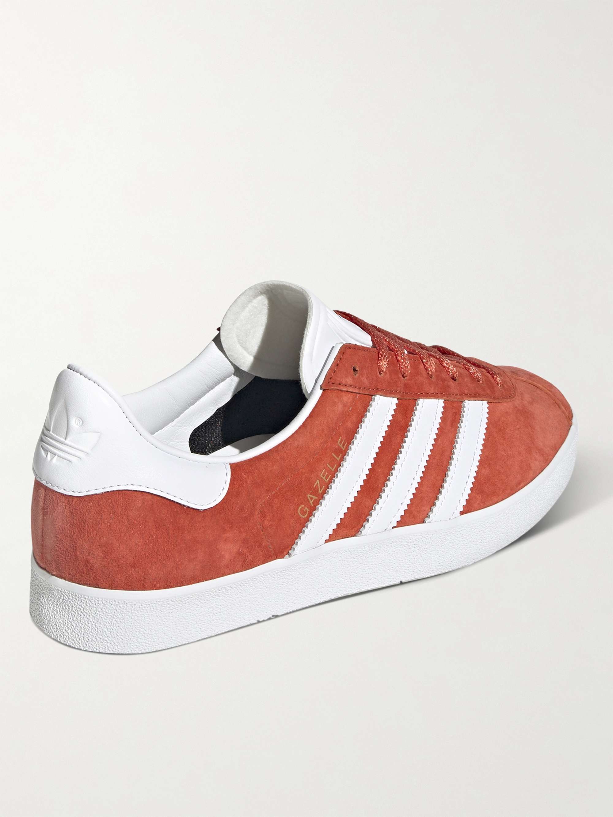 ADIDAS ORIGINALS Gazelle 85 Leather-Trimmed Suede Sneakers