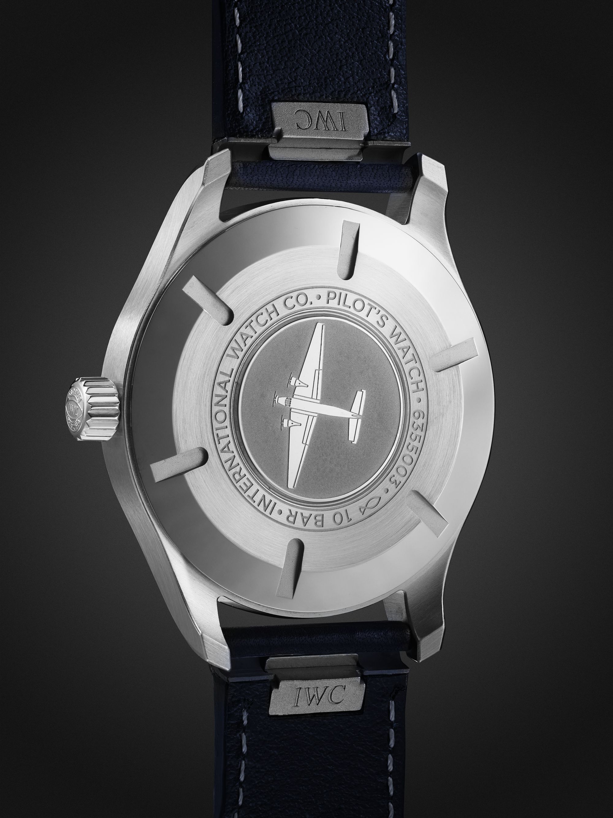 IWC SCHAFFHAUSEN Pilot's Mark XX Automatic 40mm Stainless Steel and Leather Watch, Ref. No. IWIW328203