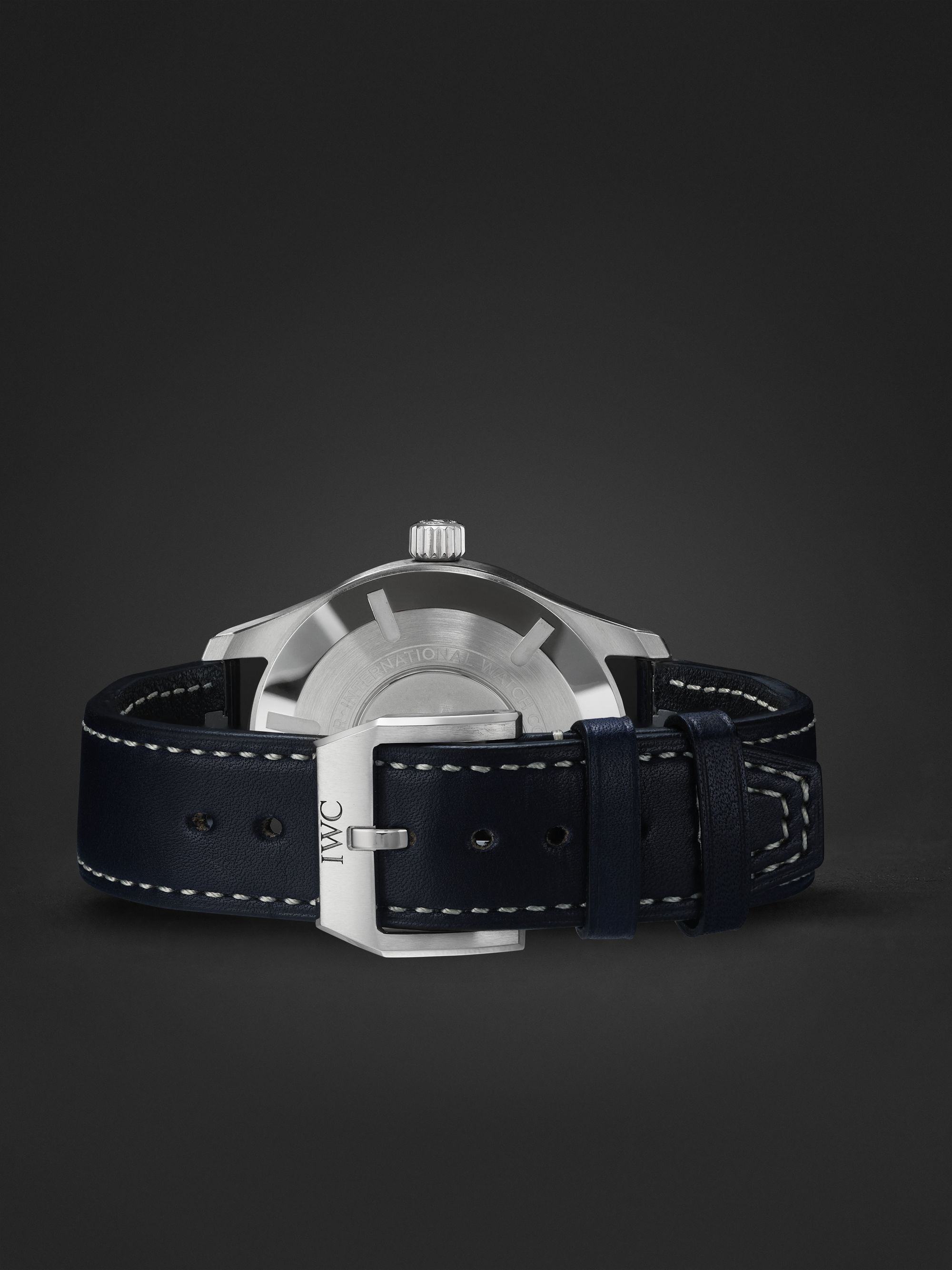 IWC SCHAFFHAUSEN Pilot's Mark XX Automatic 40mm Stainless Steel and Leather Watch, Ref. No. IWIW328203