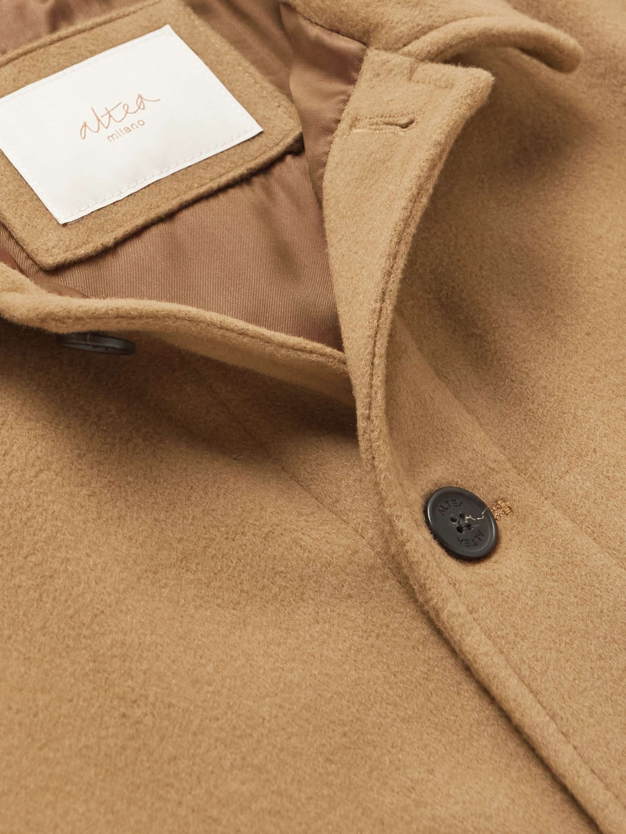 ALTEA Cashmere and Wool-Blend Chore Jacket