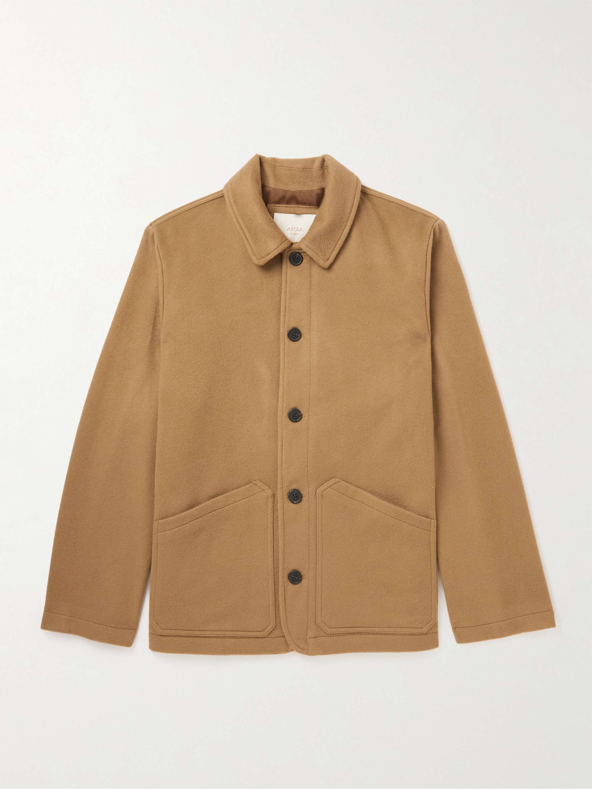 ALTEA Cashmere and Wool-Blend Chore Jacket