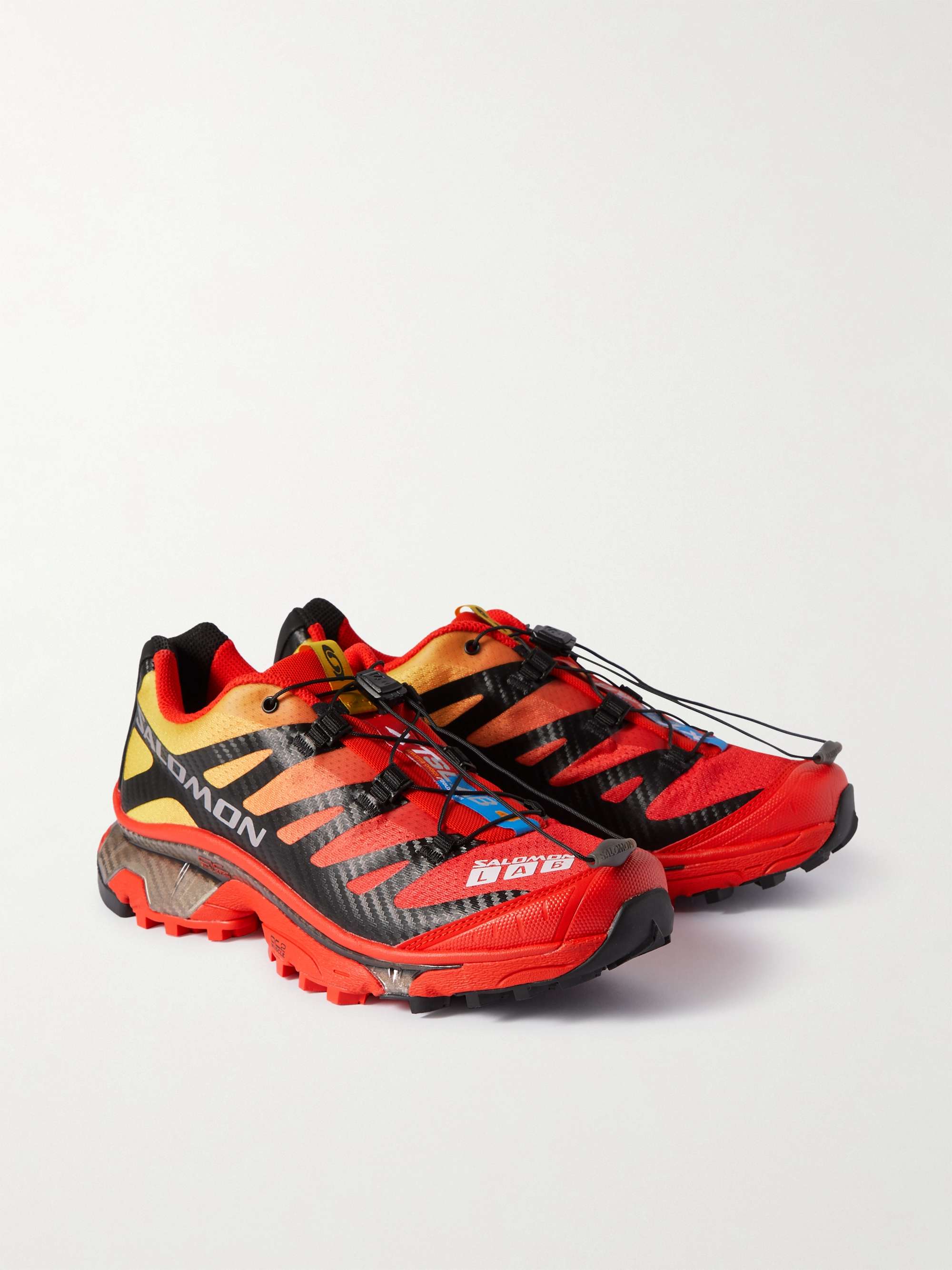 SALOMON XT-4 OG Rubber-Trimmed Mesh Sneakers