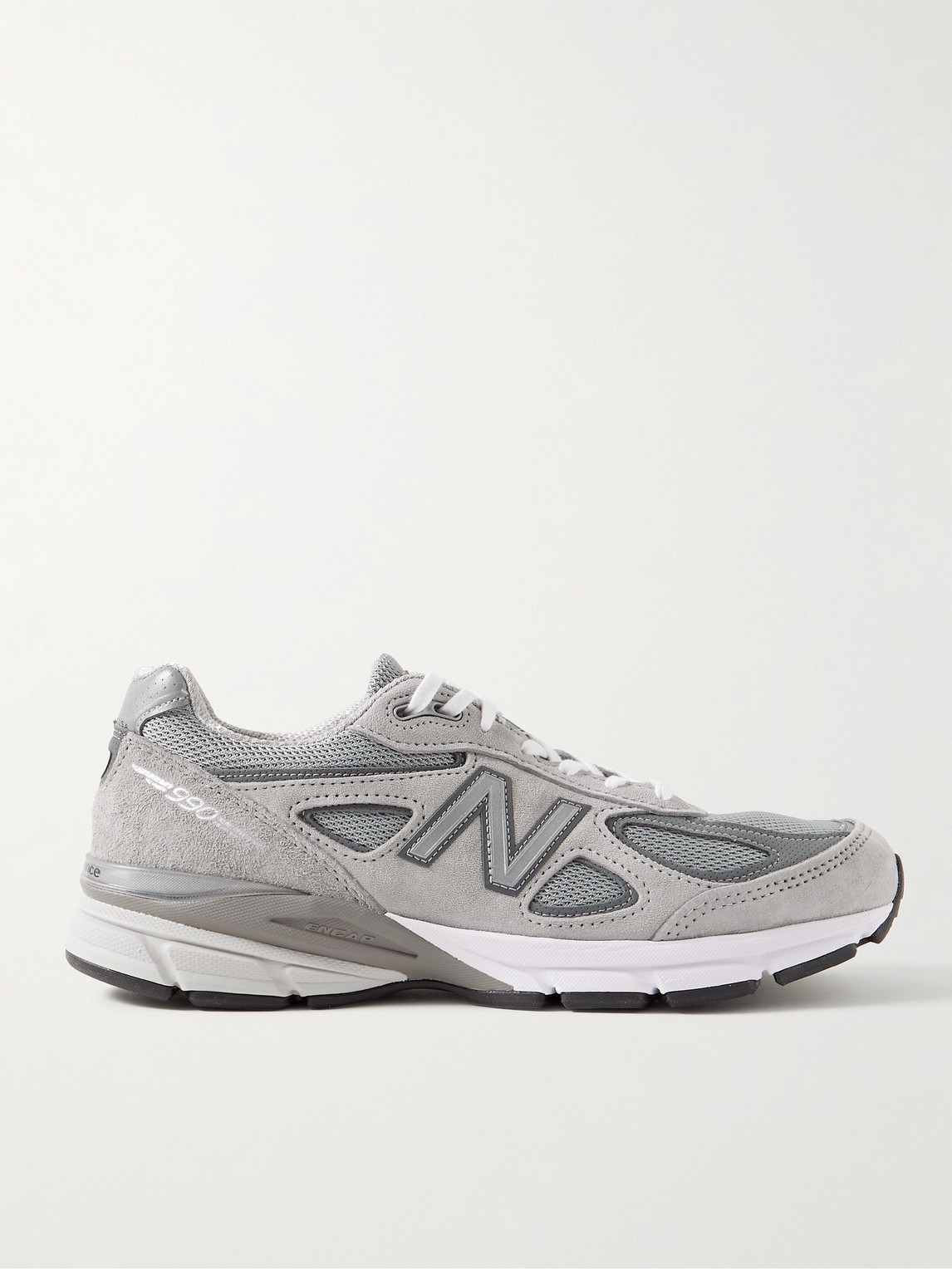 990v4 Suede and Mesh Sneakers