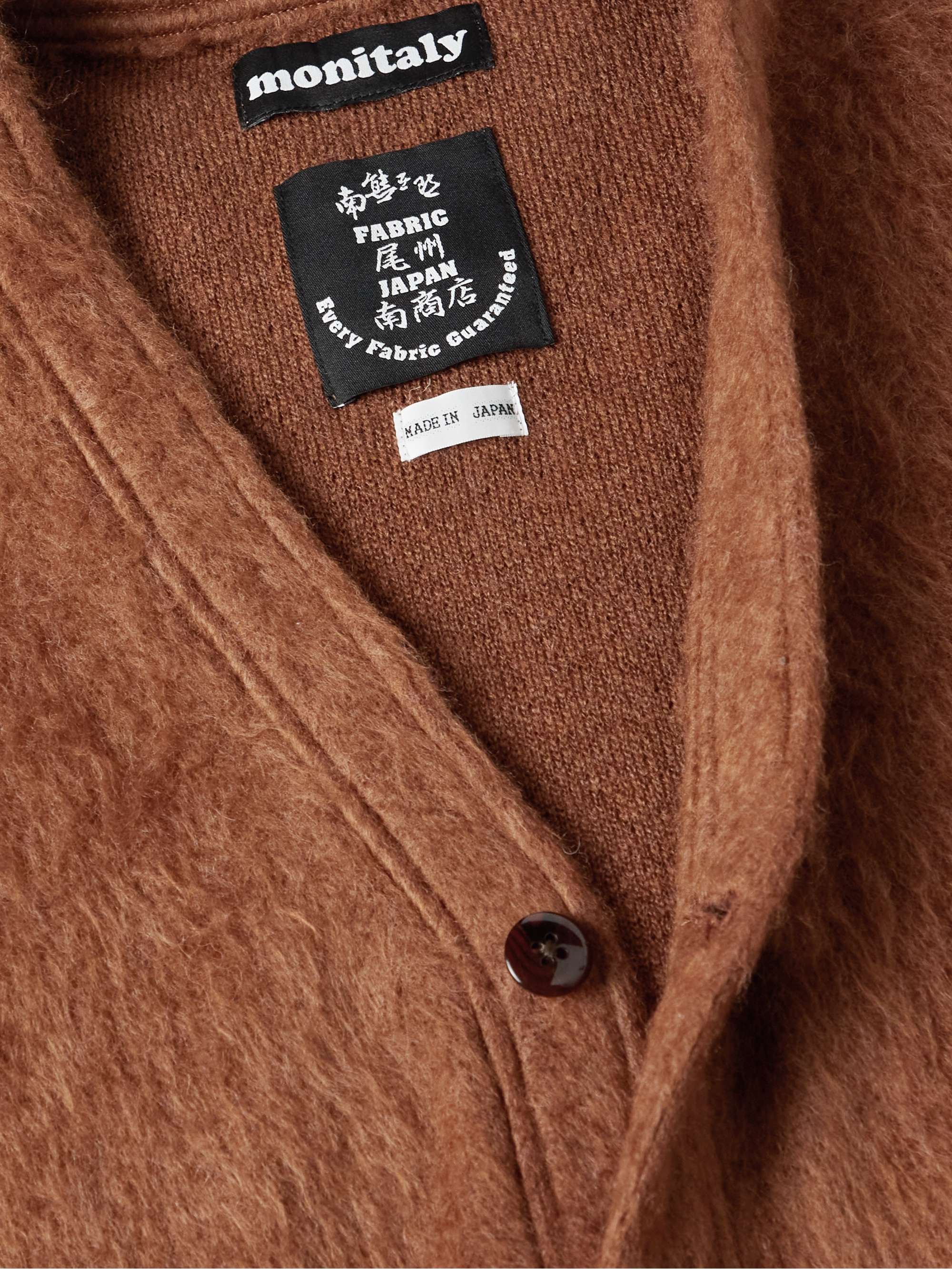 MONITALY + Minami Shoten Brushed Knitted Cardigan