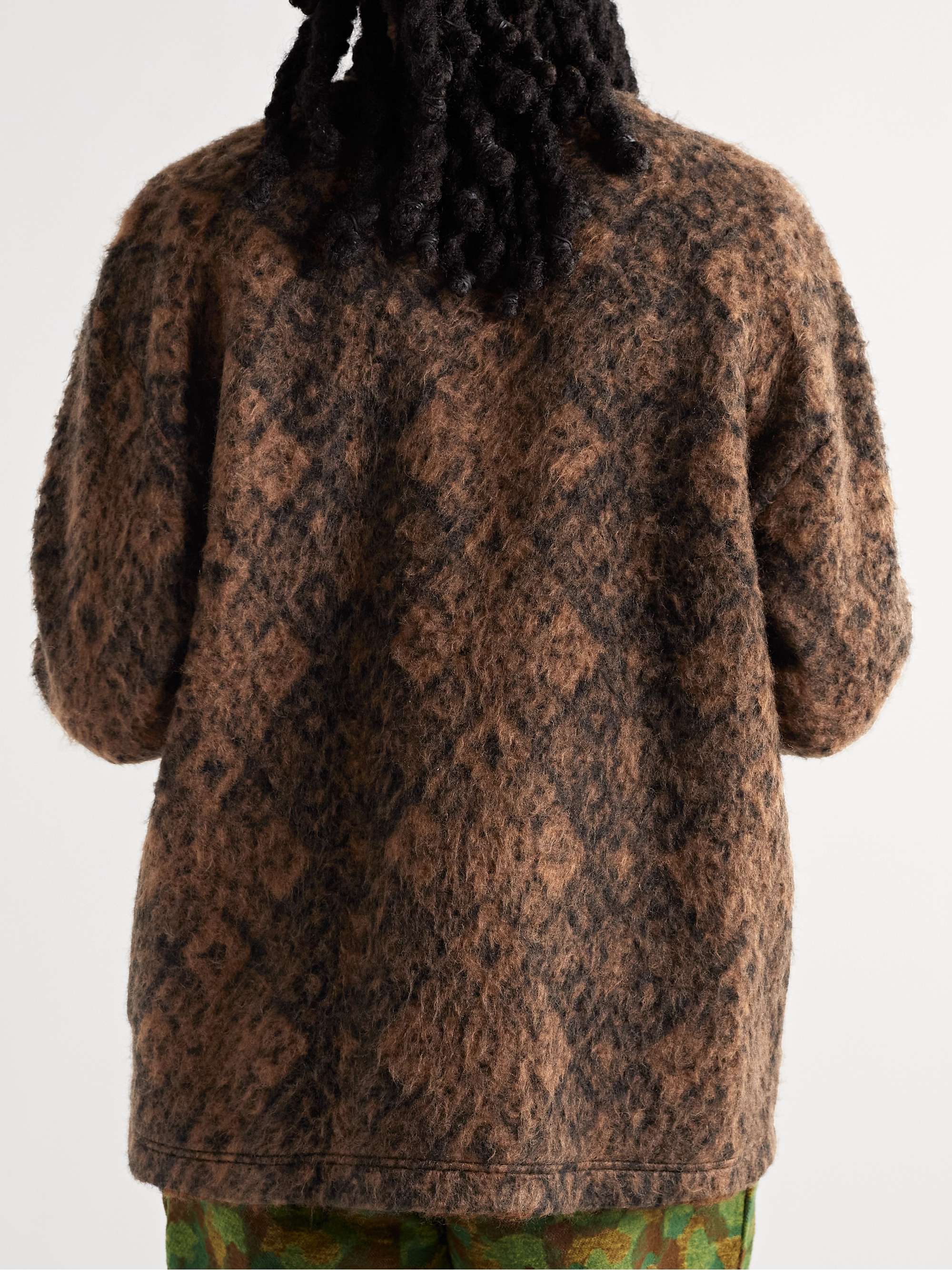 MONITALY + Minami Shoten Brushed Knitted Cardigan