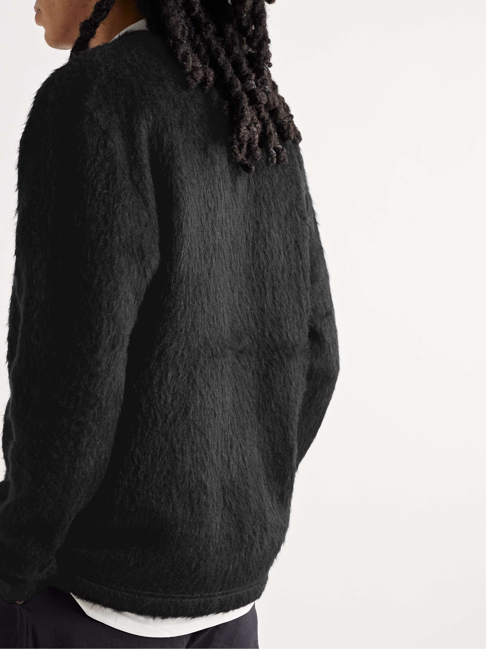 MONITALY + Minami Shoten Brushed Knitted Cardigan