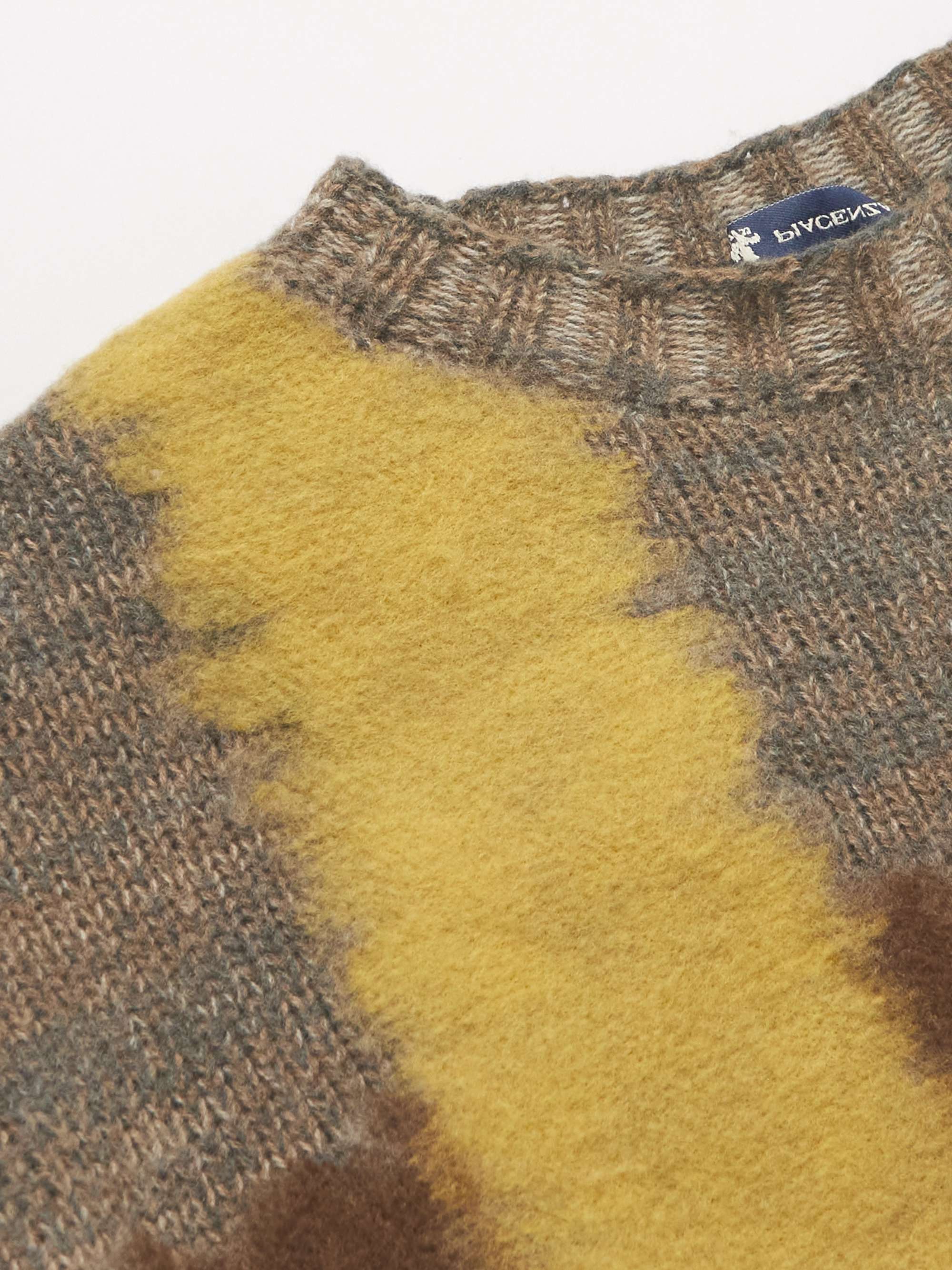 PIACENZA 1733 Wool-Jacquard Sweater
