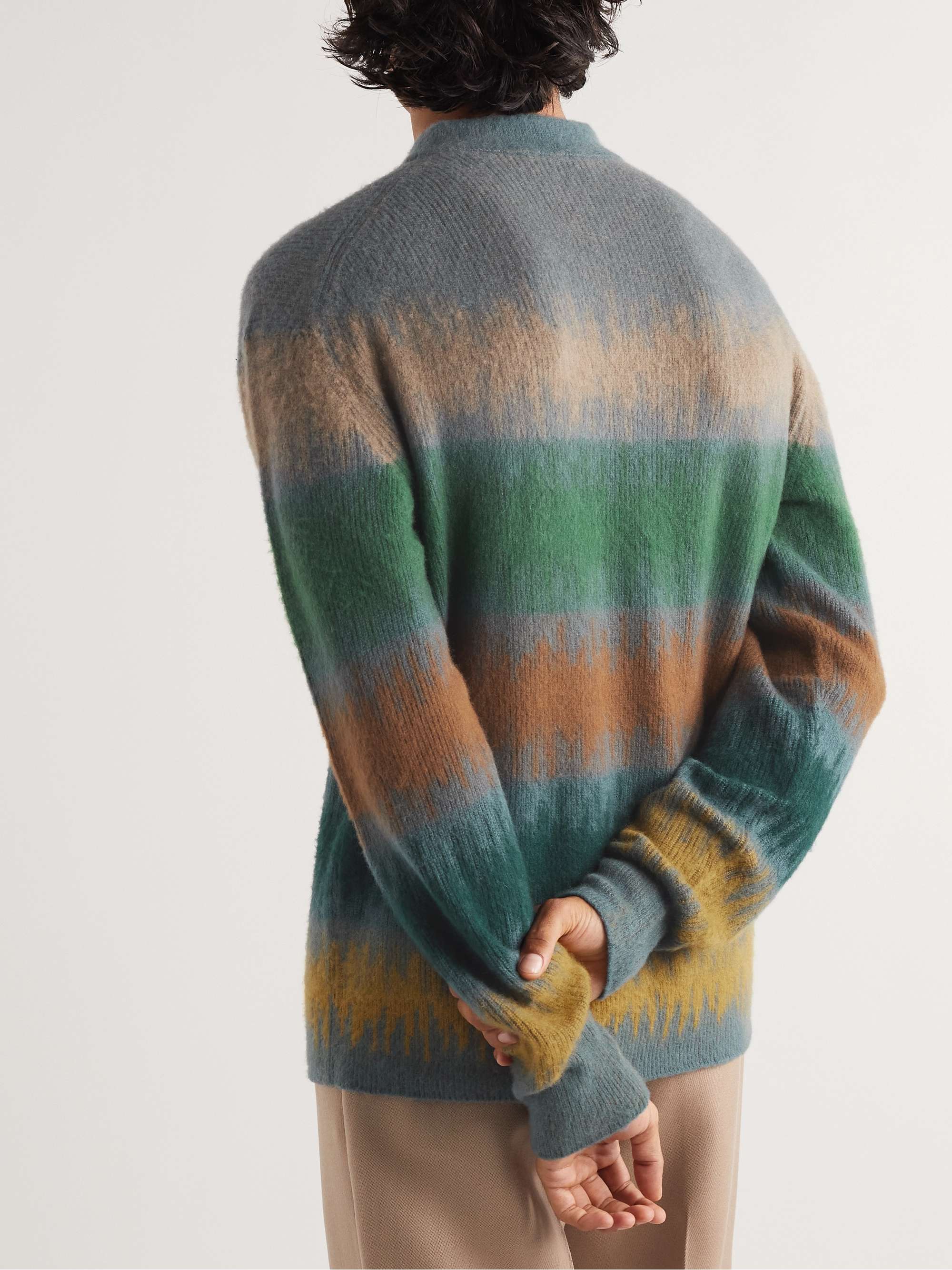 PIACENZA 1733 Colour-Block Cashmere Sweater for Men | MR PORTER