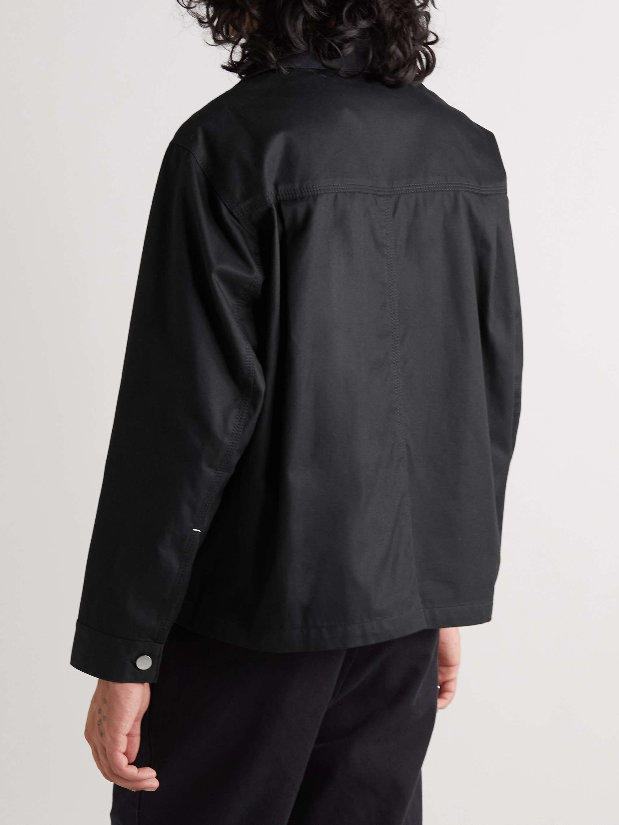 ADISH Qarnabeet Embroidered Cotton-Canvas Chore Jacket