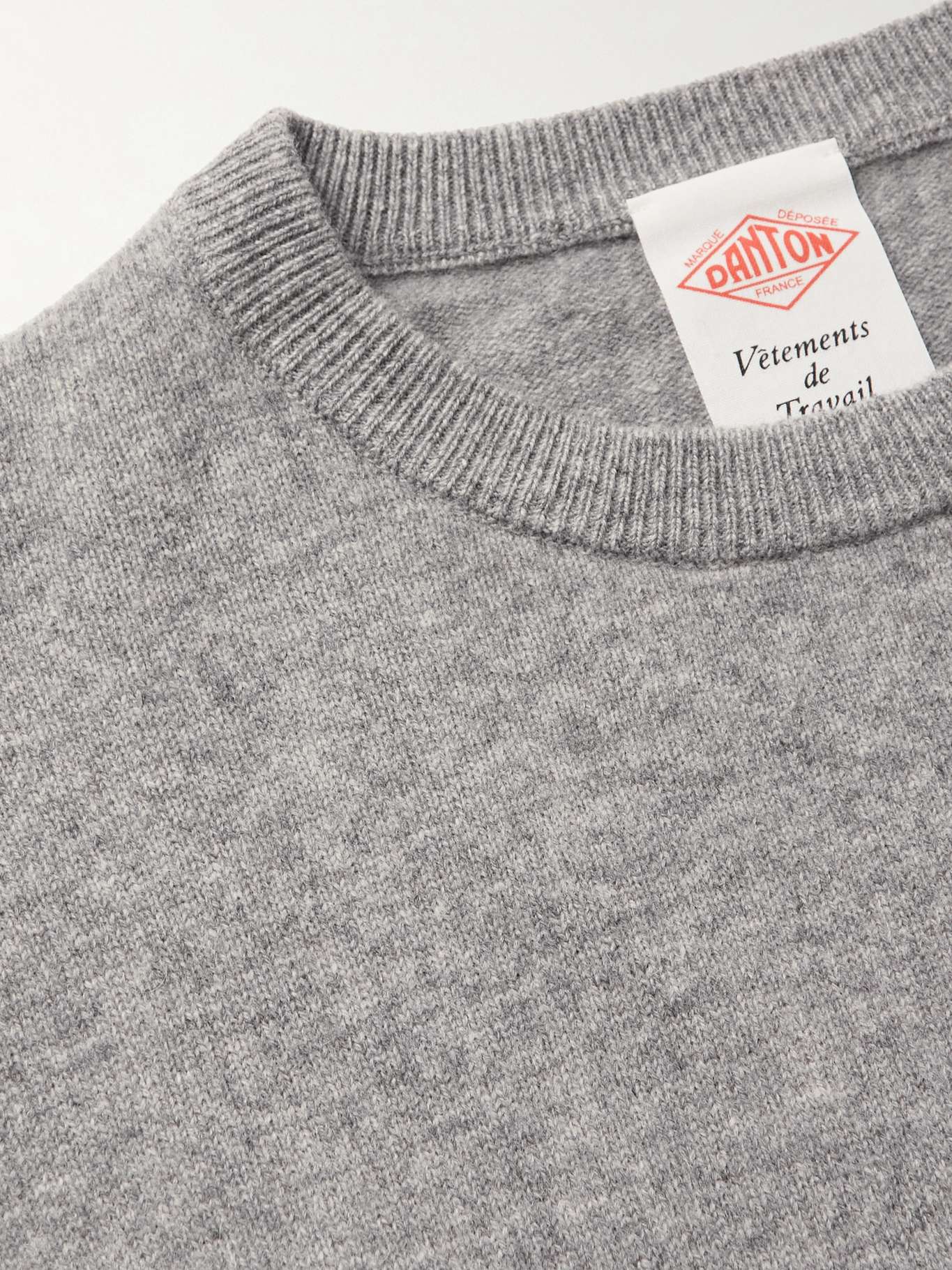 DANTON Logo-Appliquéd Wool Sweater for Men | MR PORTER