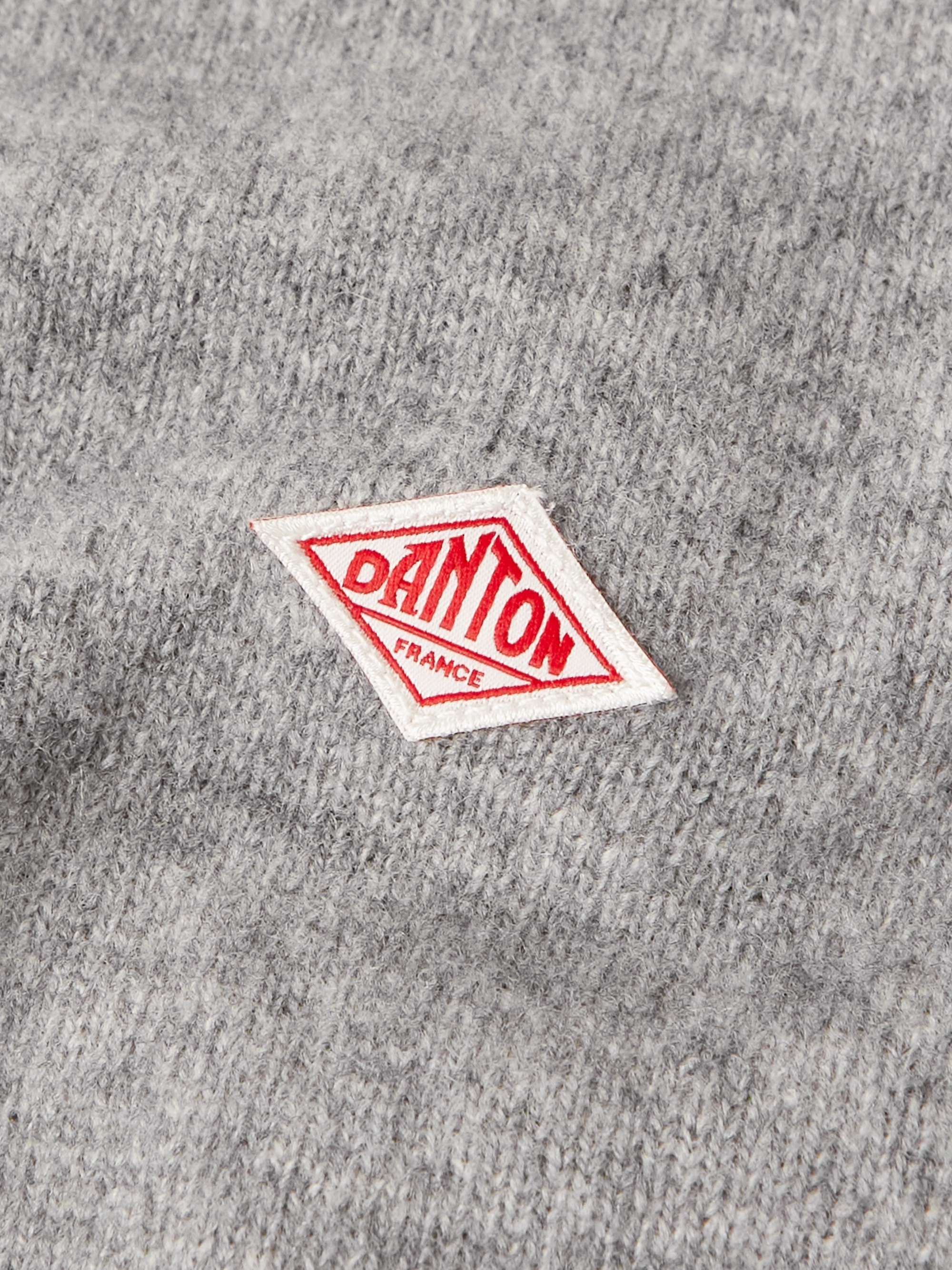 DANTON Logo-Appliquéd Wool Sweater