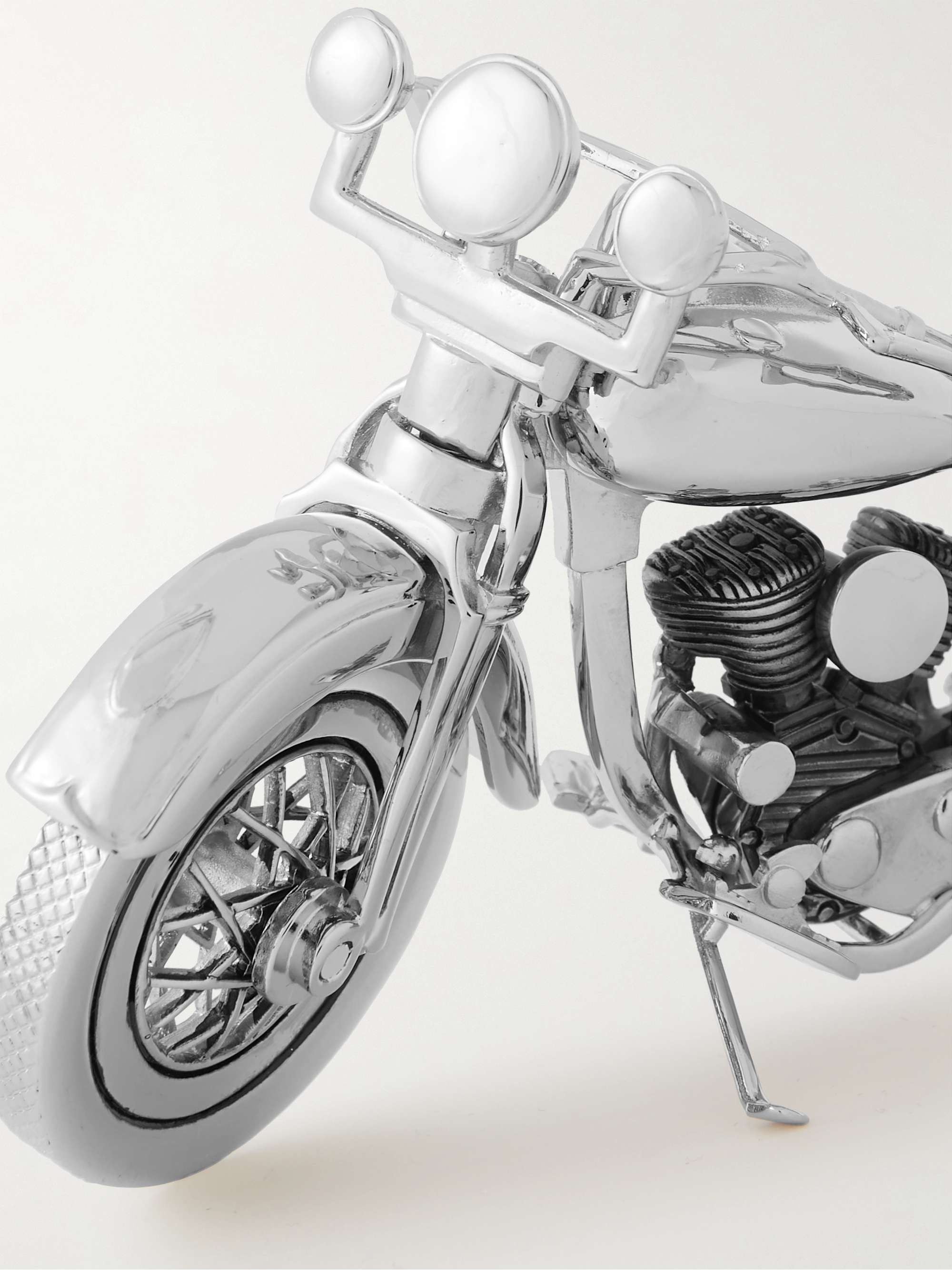 RALPH LAUREN HOME Motorcycle Silver-Tone Ornament