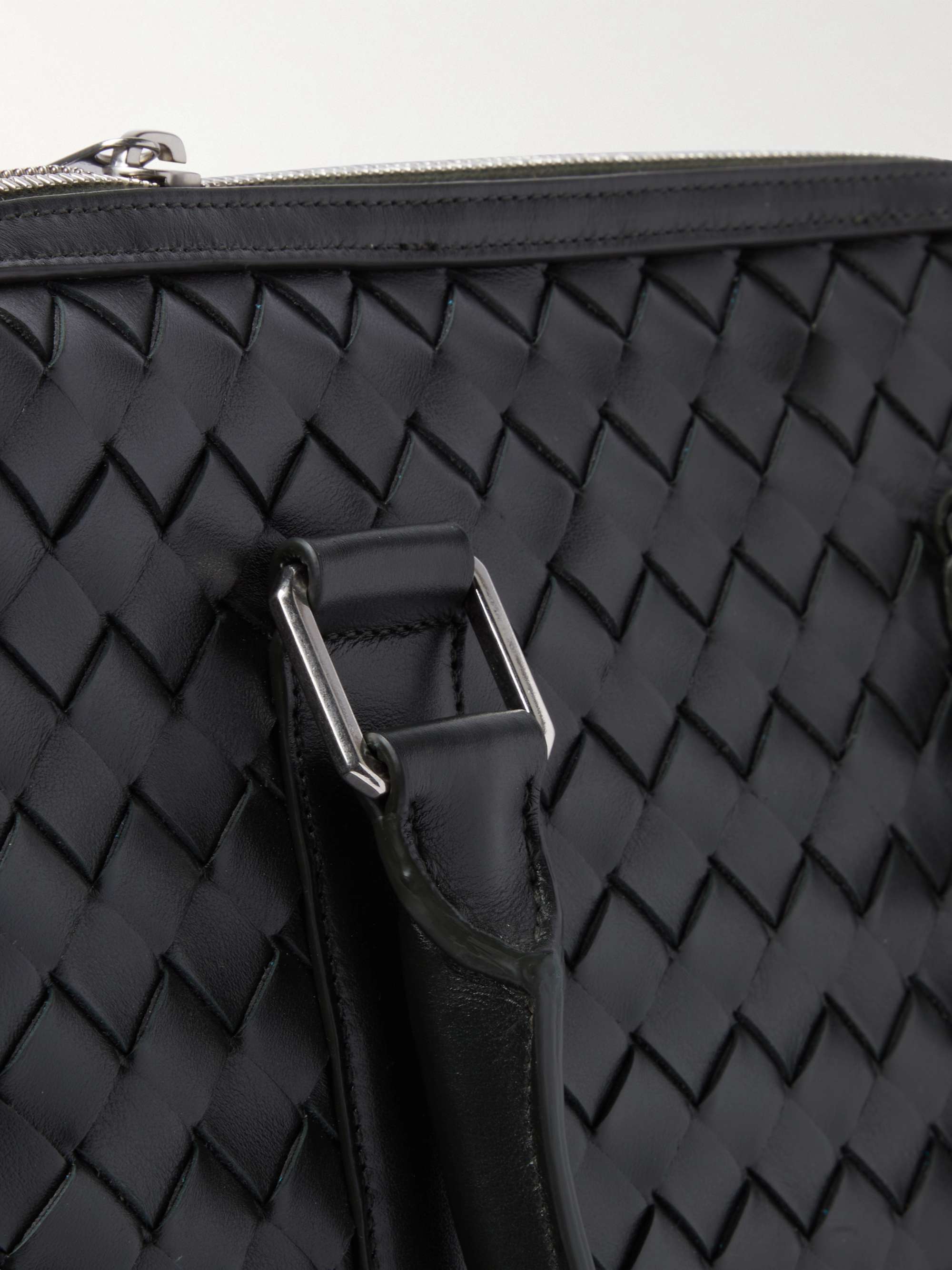 BOTTEGA VENETA Intrecciato Leather Briefcase