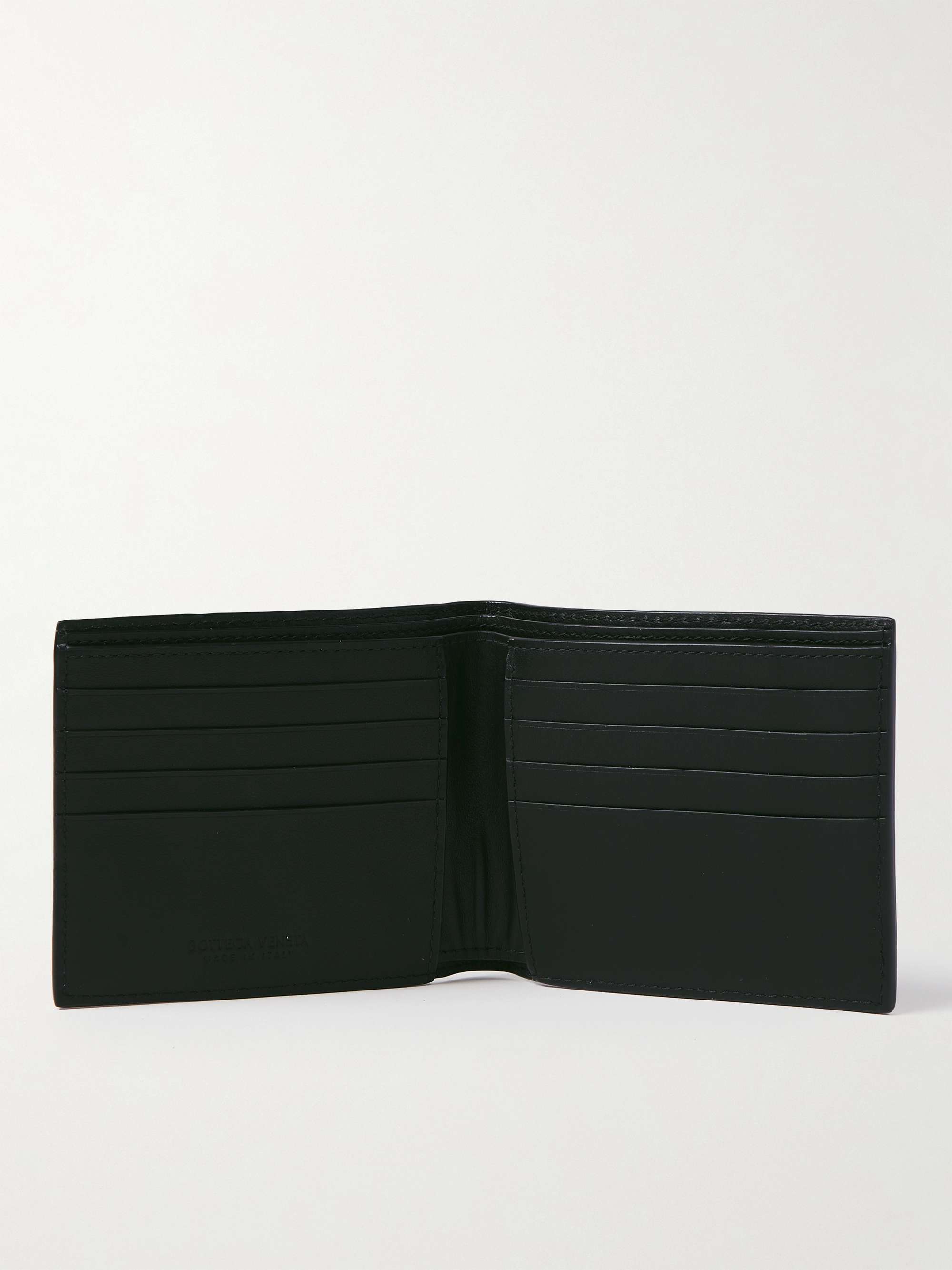 BOTTEGA VENETA Intrecciato Leather Billfold Wallet