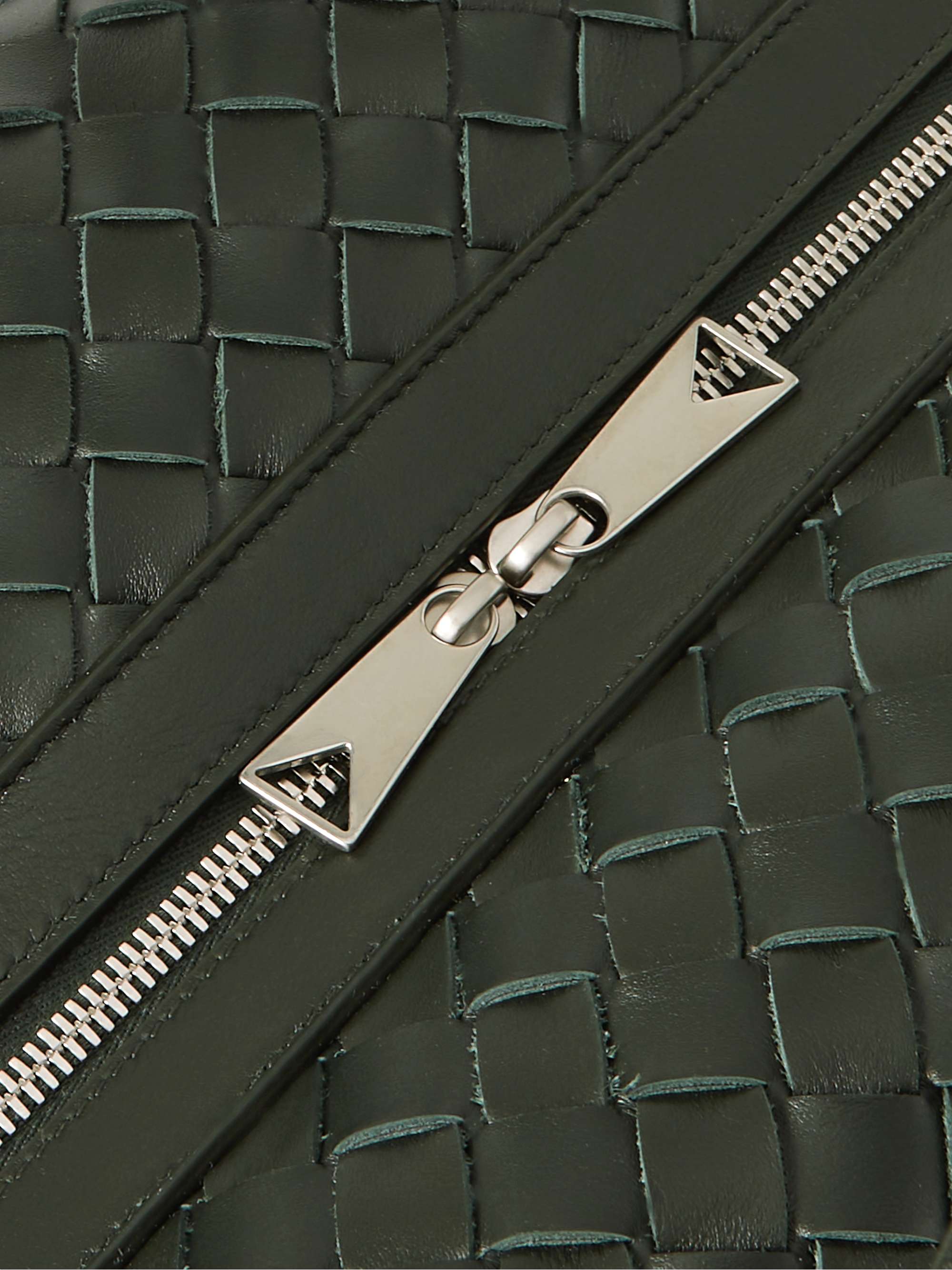 BOTTEGA VENETA Intrecciato Leather Weekend Bag