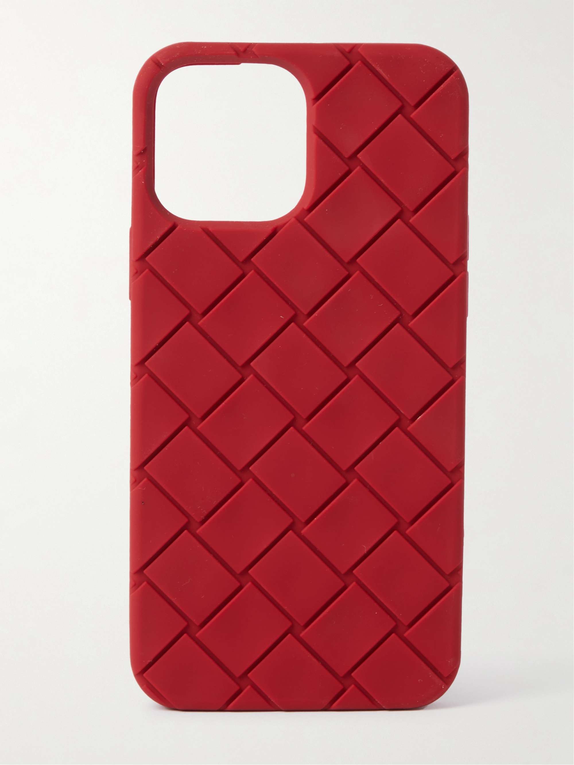 BOTTEGA VENETA Intrecciato Rubber iPhone 13 Pro Max Case