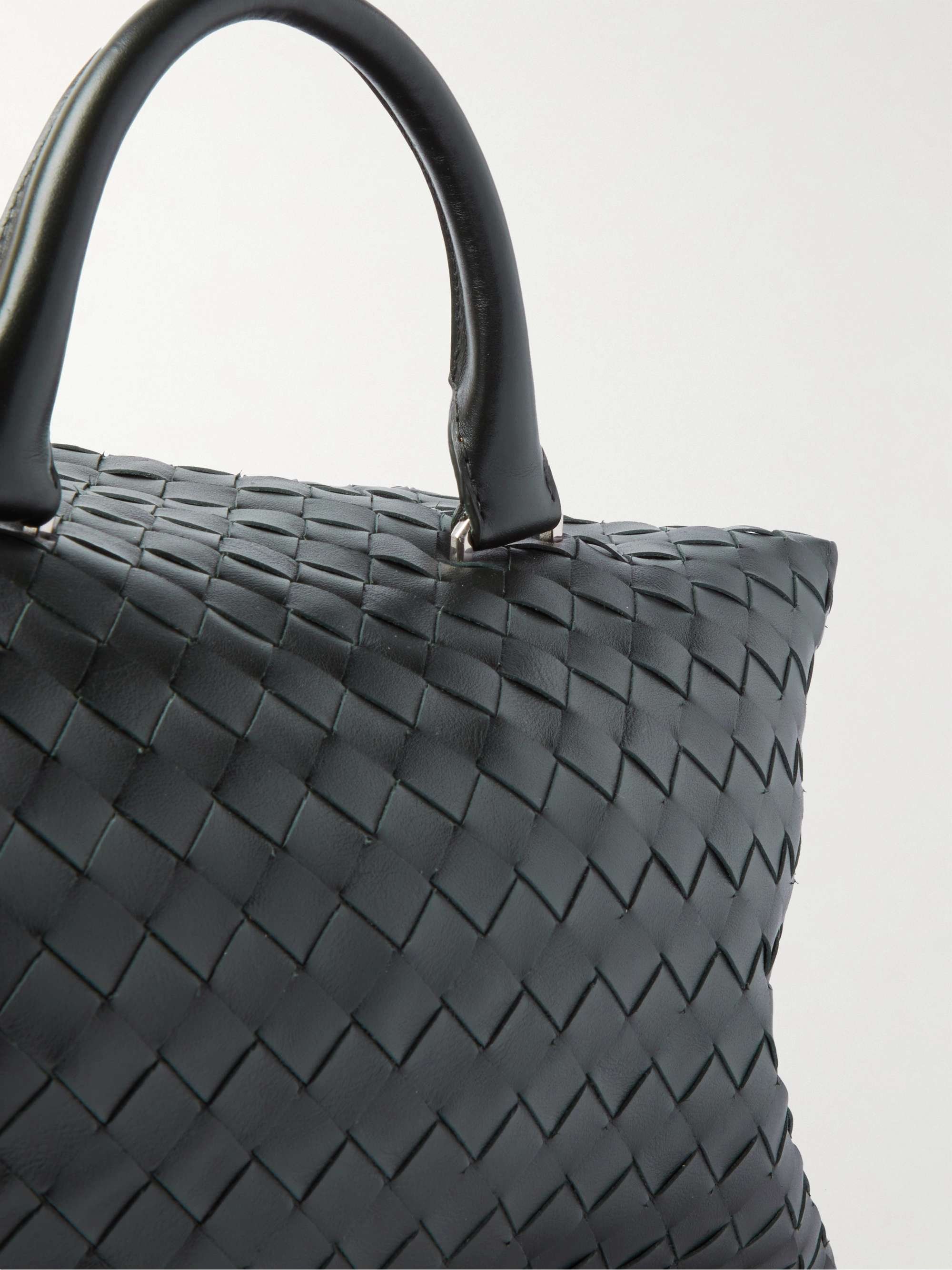 BOTTEGA VENETA Intrecciato Leather Duffle Bag