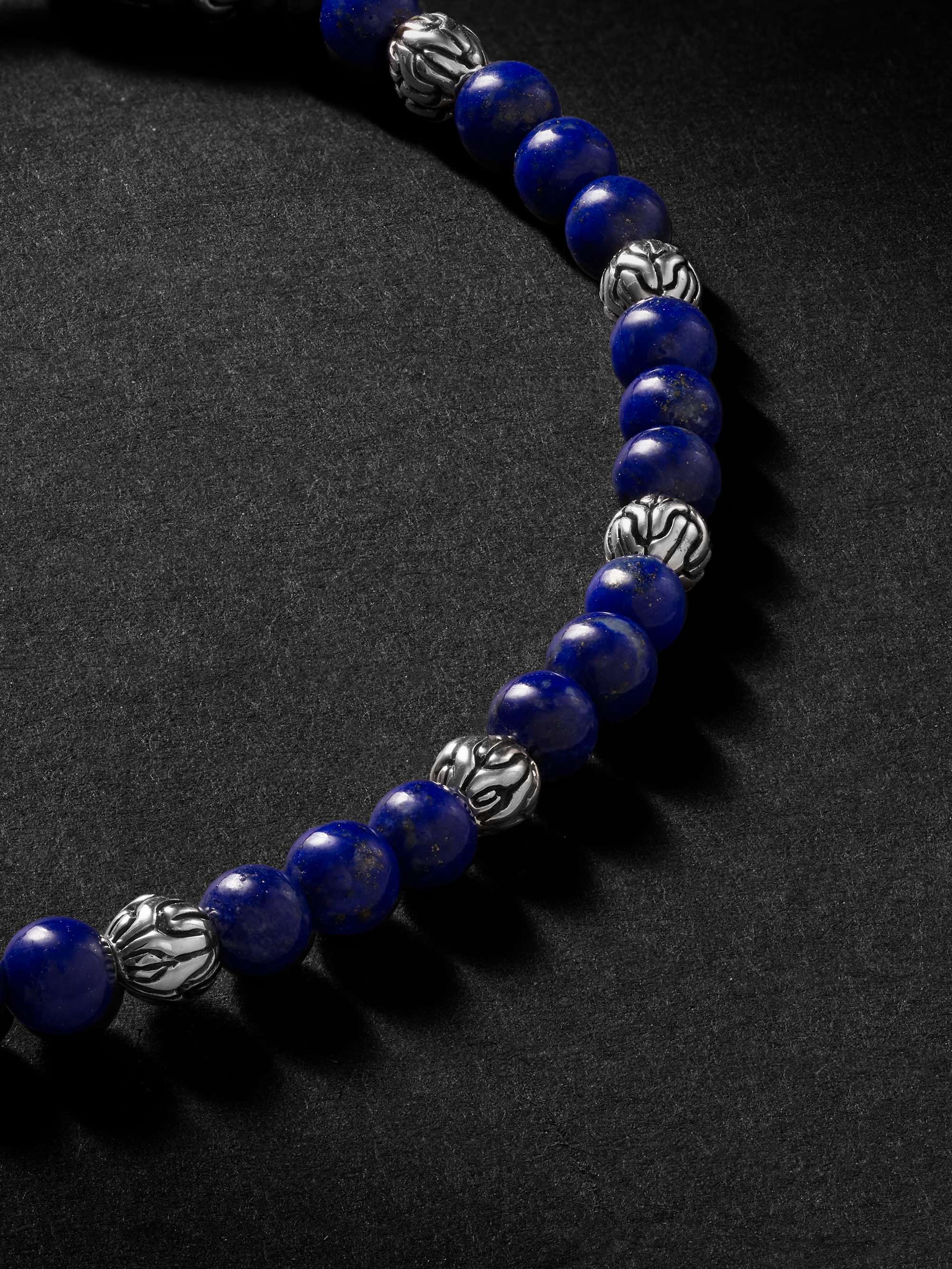 JOHN HARDY Silver and Lapis Lazuli Bracelet