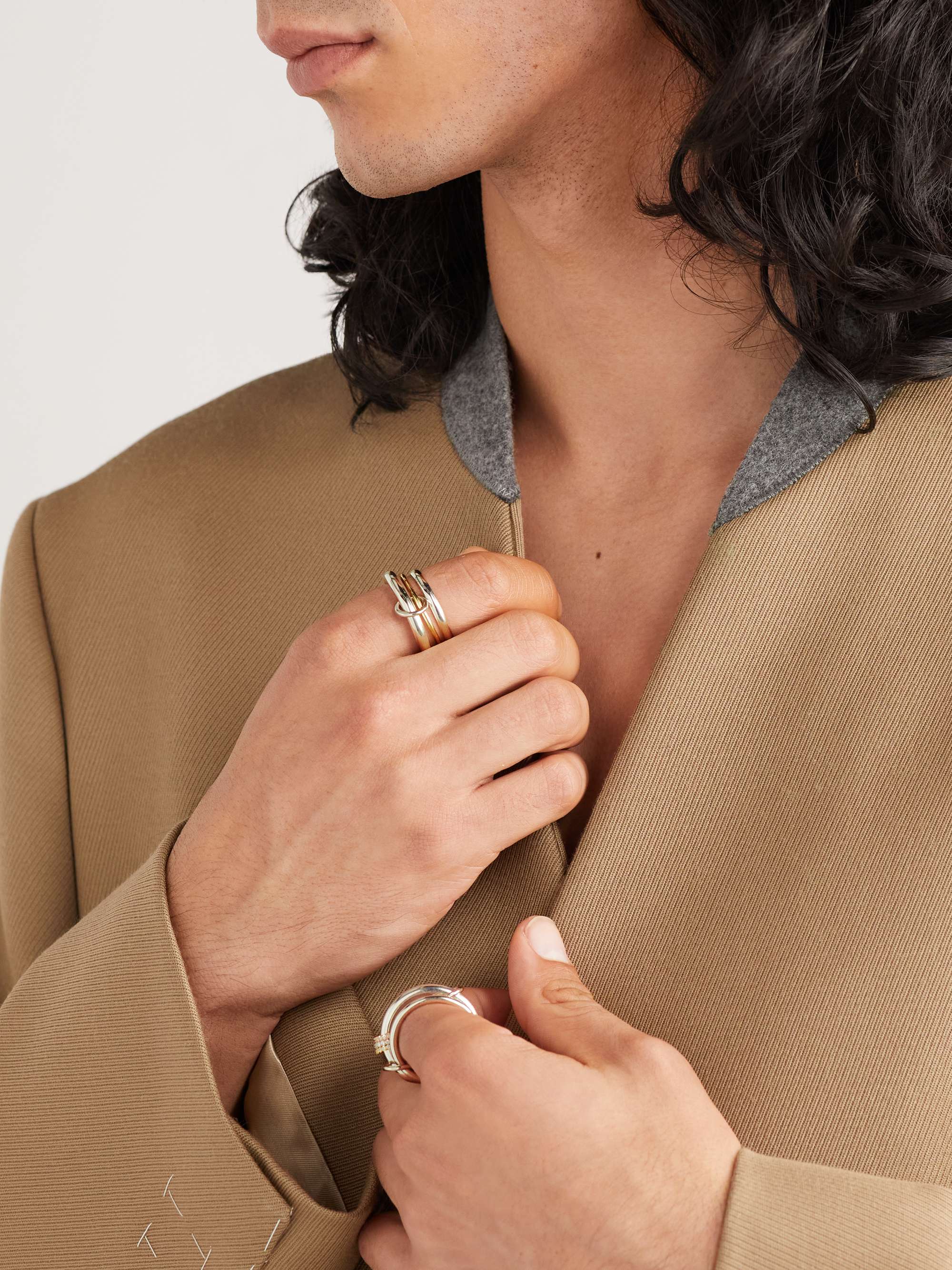 SPINELLI KILCOLLIN Amaryllis Gold and Silver Ring