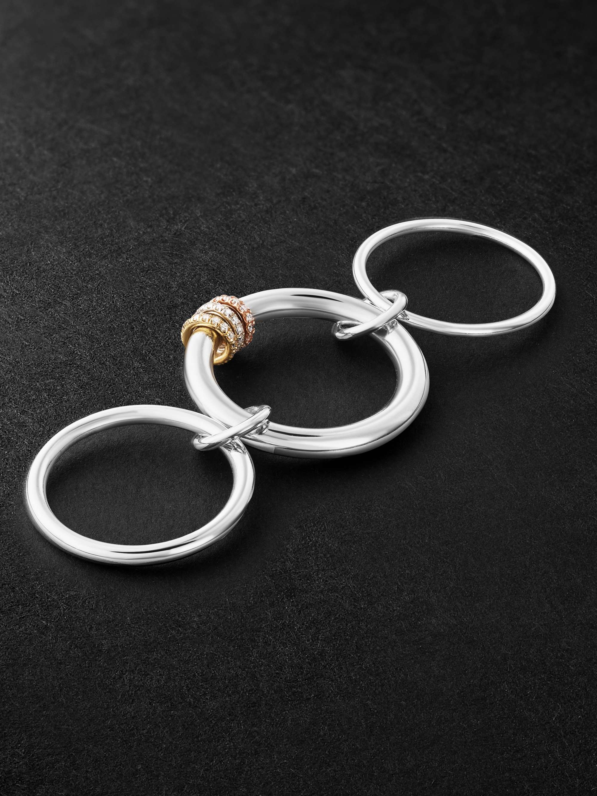SPINELLI KILCOLLIN Gemini SG Silver Diamond Ring