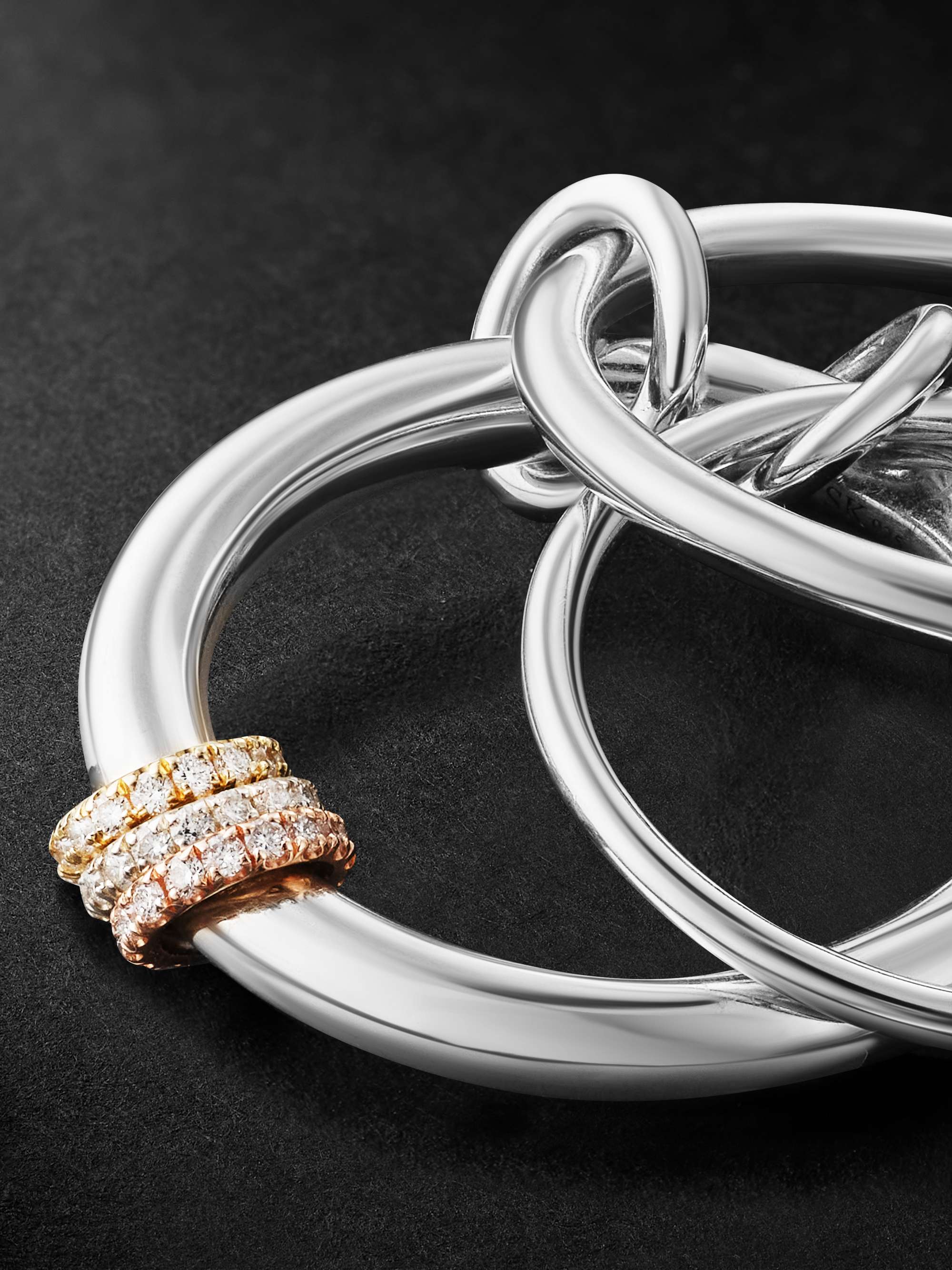 SPINELLI KILCOLLIN Gemini SG Silver Diamond Ring
