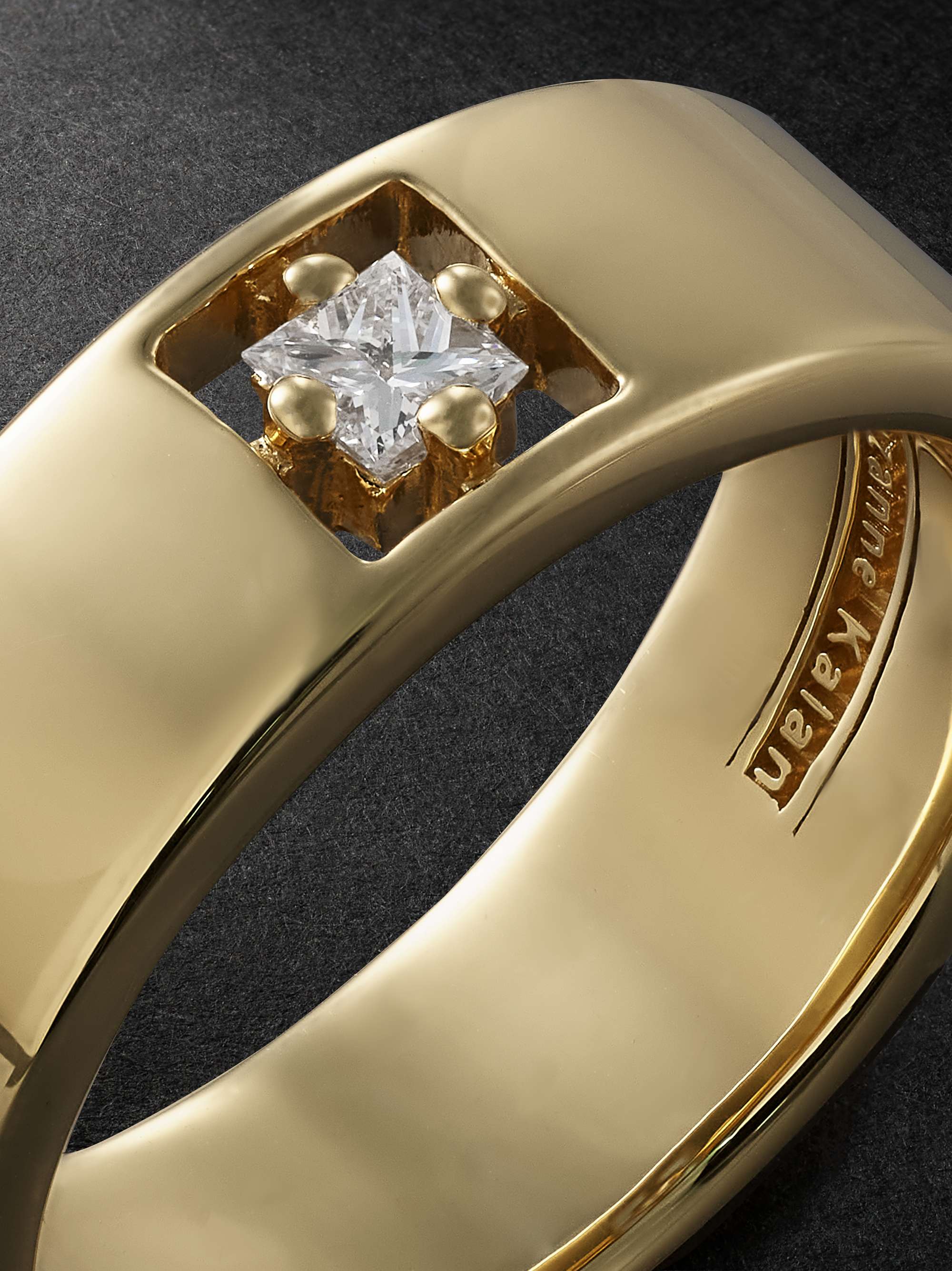 SUZANNE KALAN Gold Diamond Ring