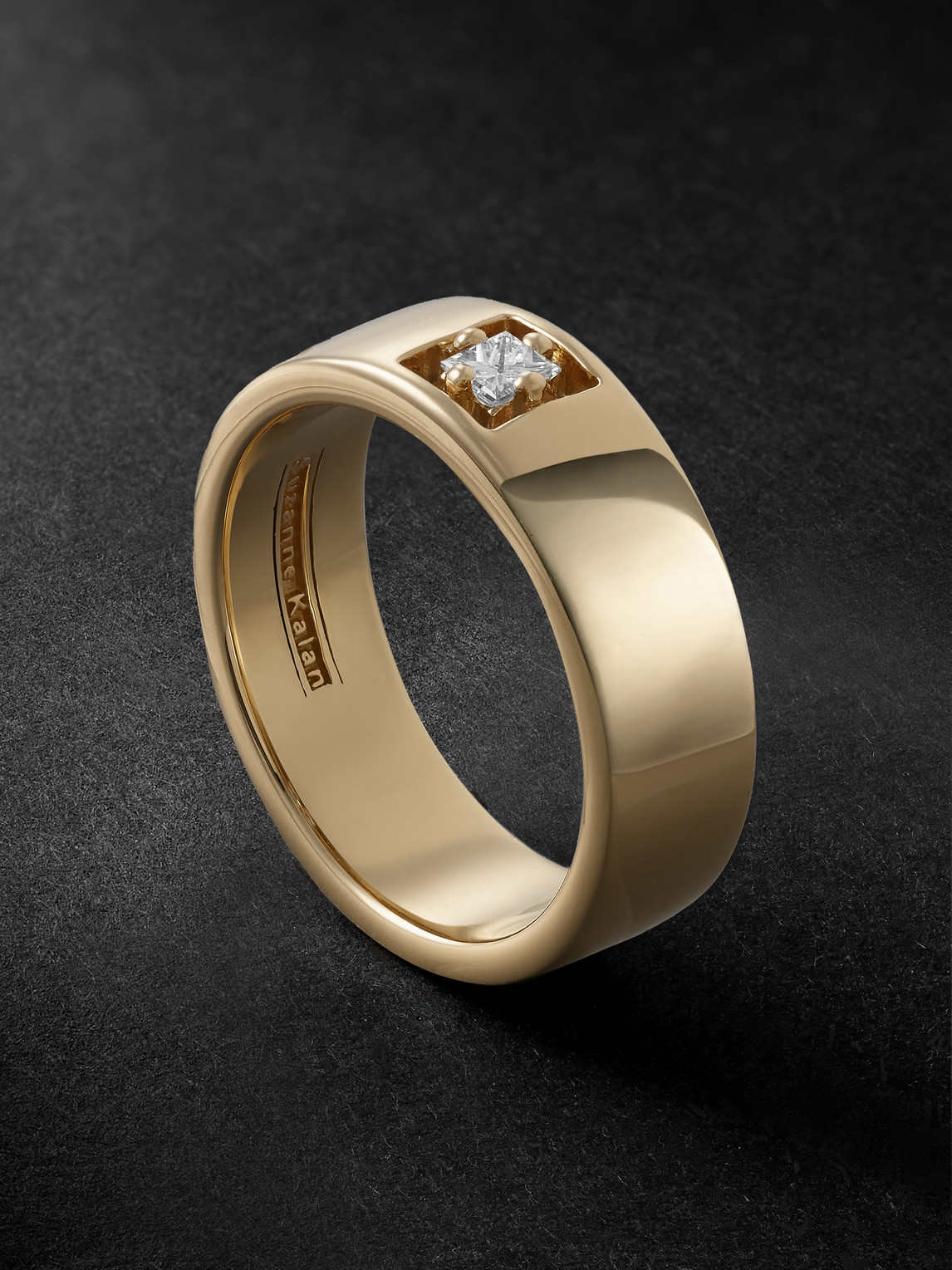 Suzanne Kalan Gold Diamond Ring