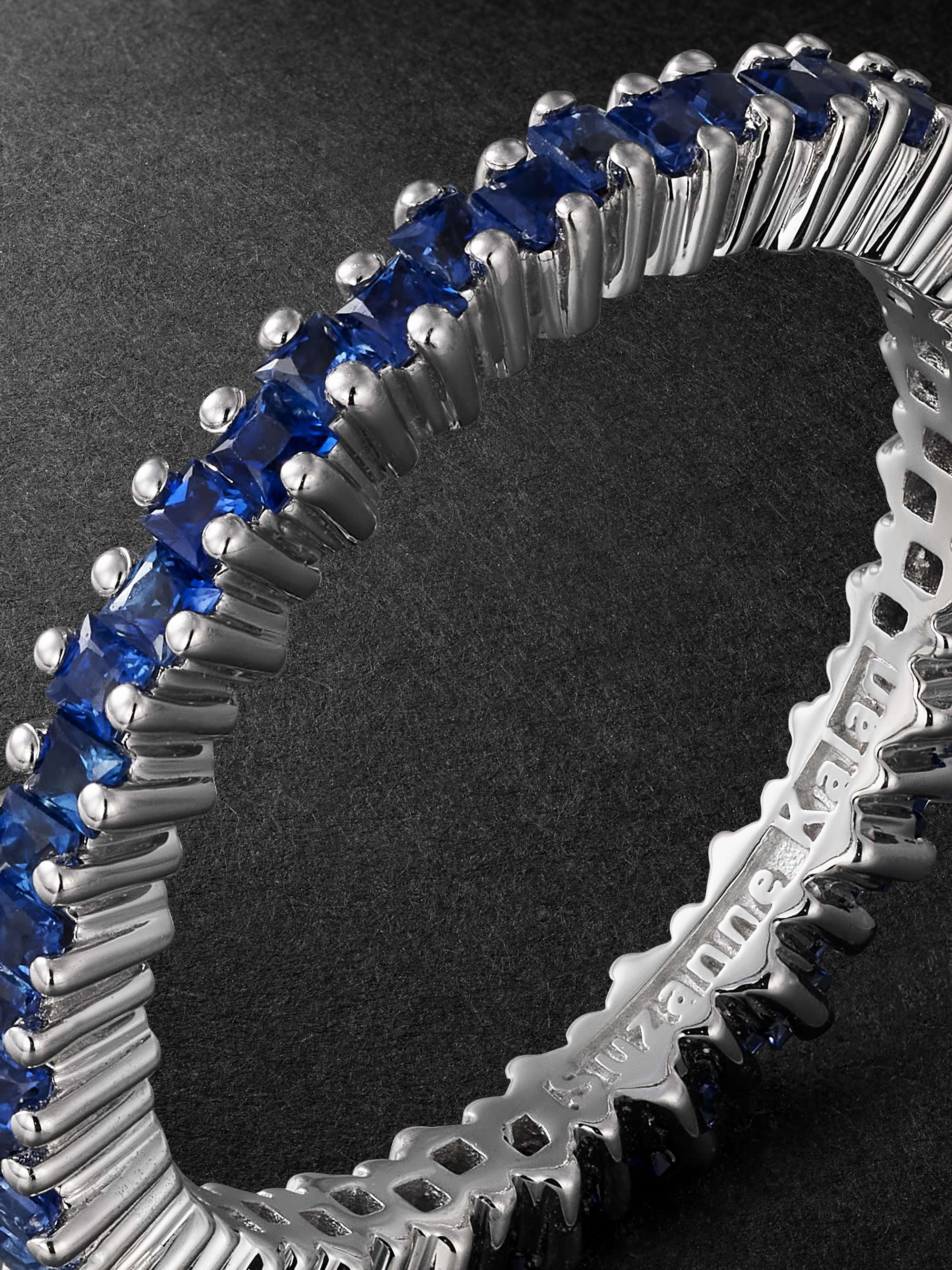 SUZANNE KALAN White Gold Sapphire Ring