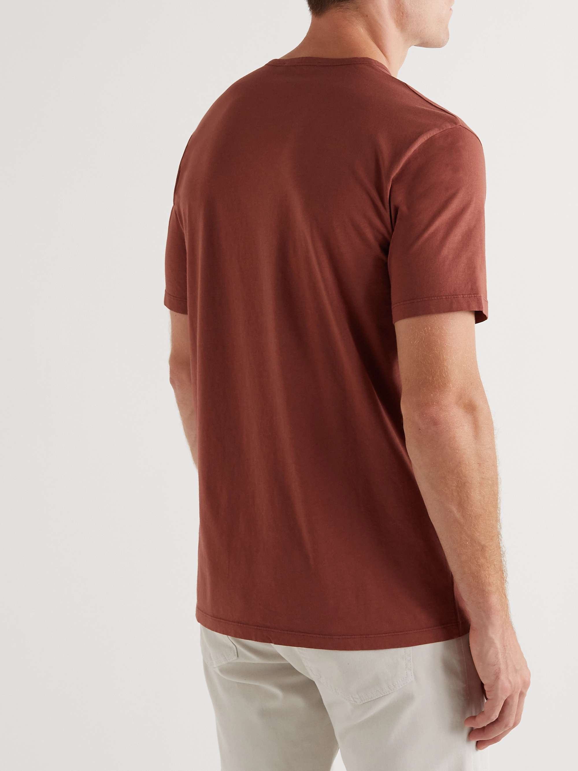 MR P. Garment-Dyed Cotton-Jersey T-Shirt