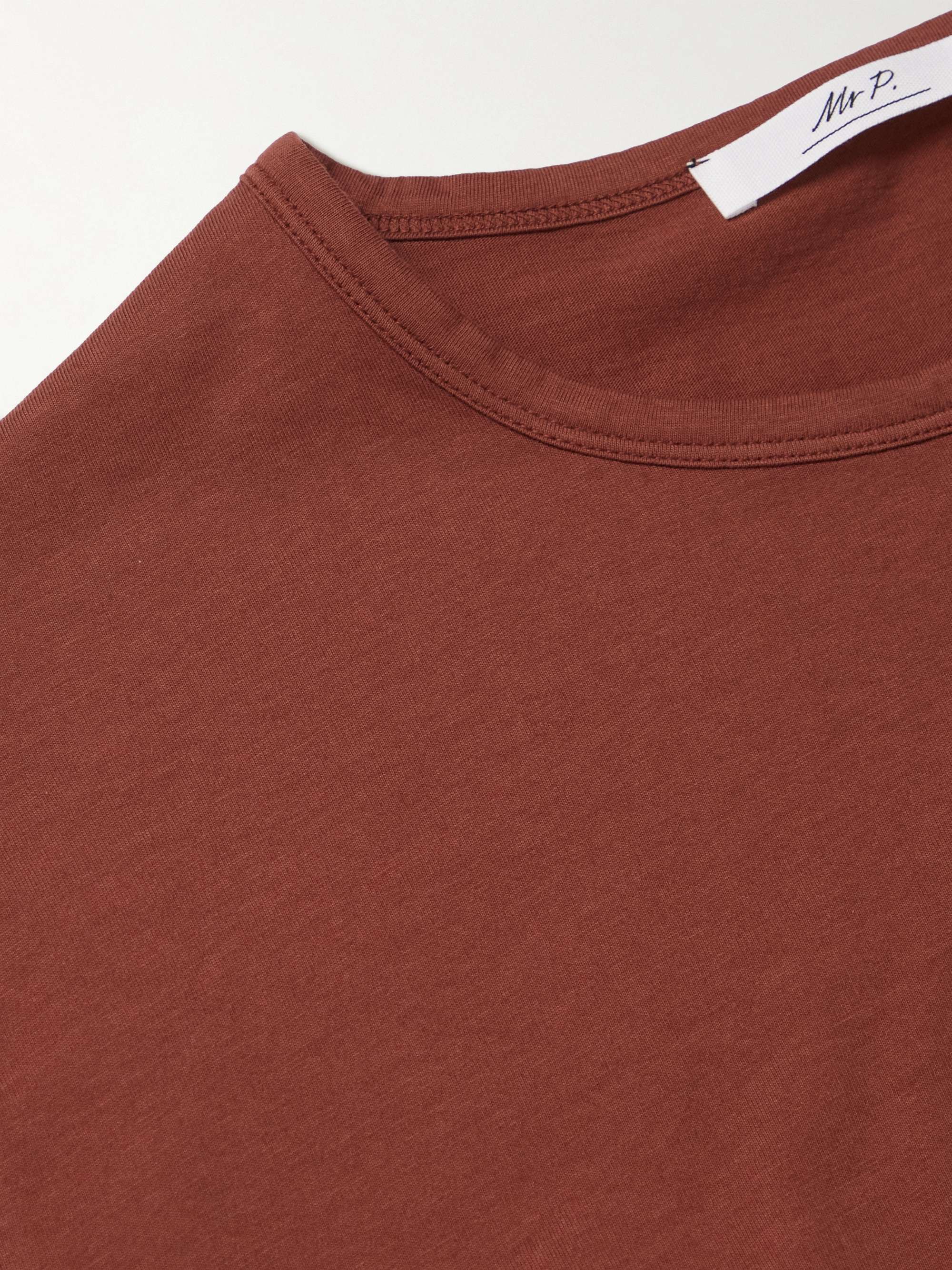 MR P. Garment-Dyed Cotton-Jersey T-Shirt