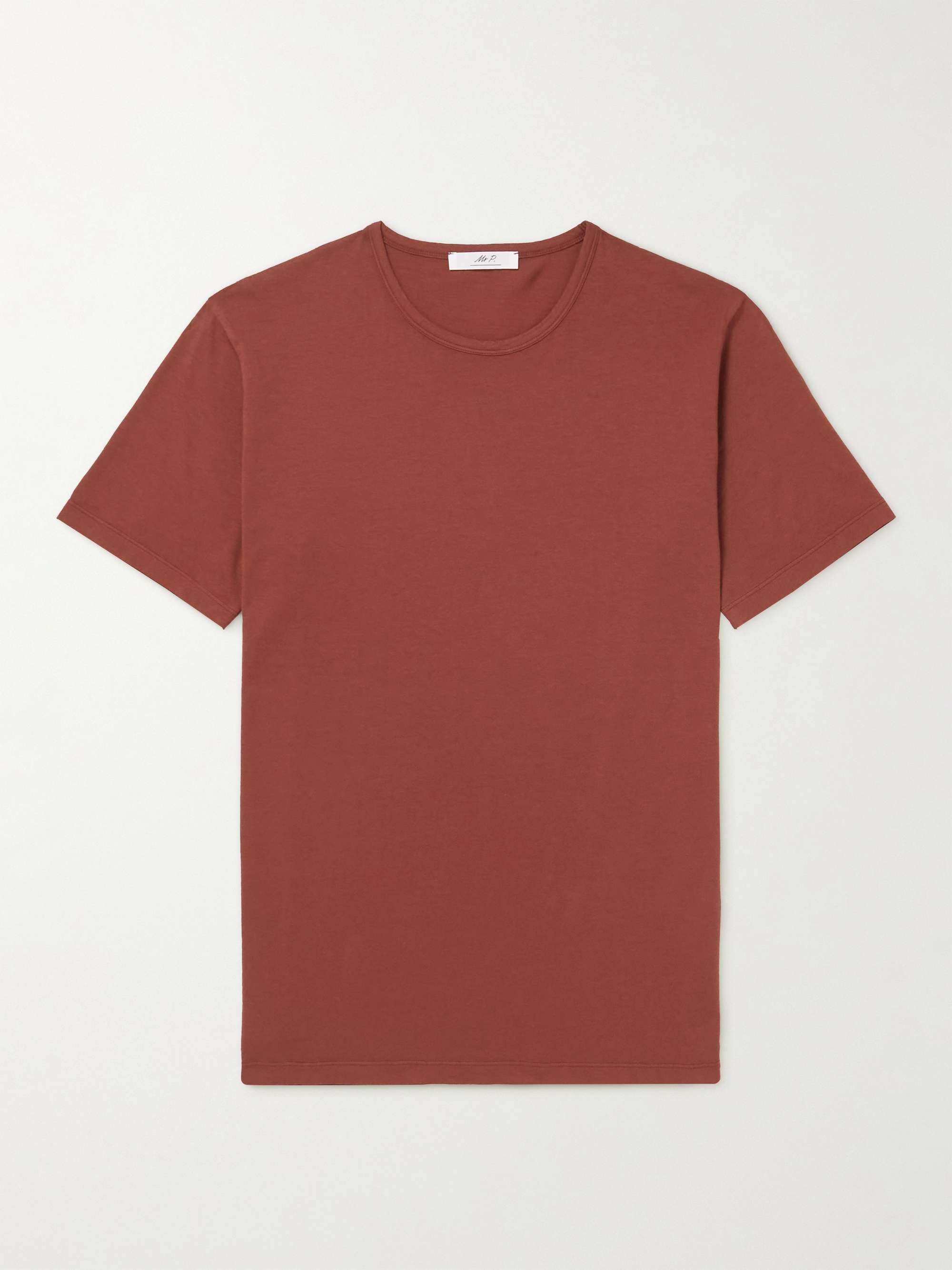 MR P. Garment-Dyed Organic Cotton-Jersey T-Shirt for Men | MR PORTER