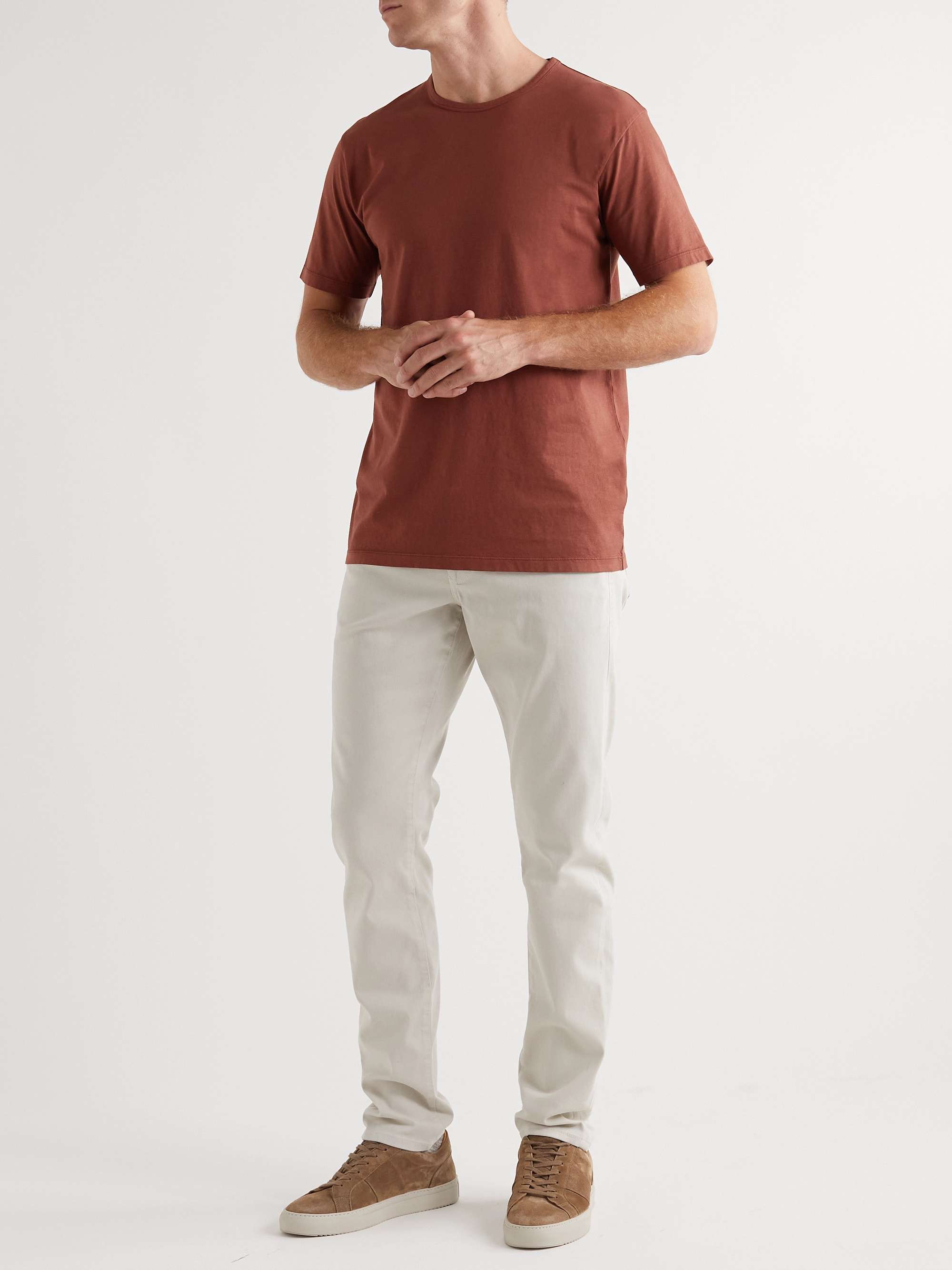 MR P. Garment-Dyed Cotton-Jersey T-Shirt