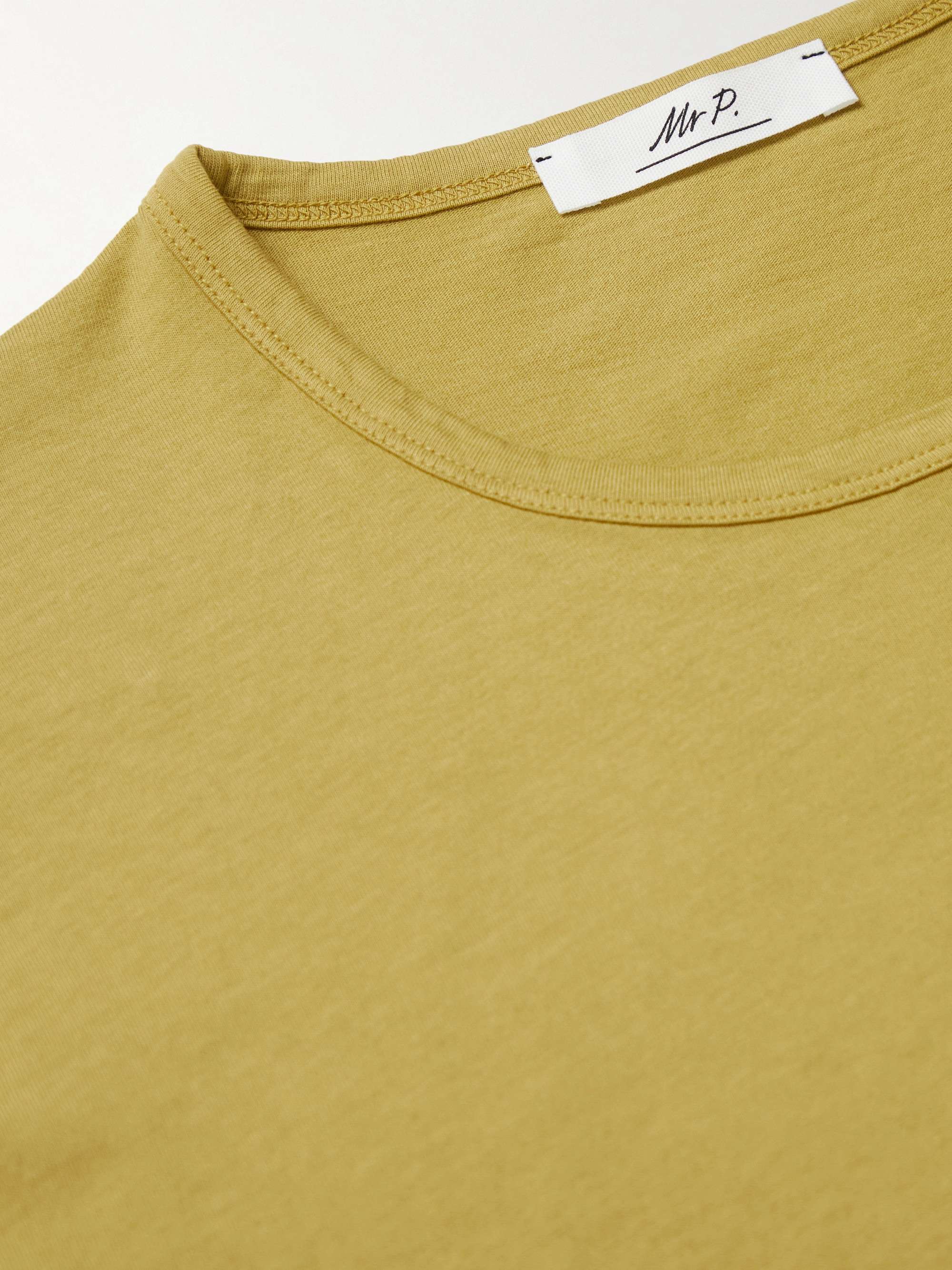 MR P. Garment-Dyed Cotton-Jersey T-Shirt