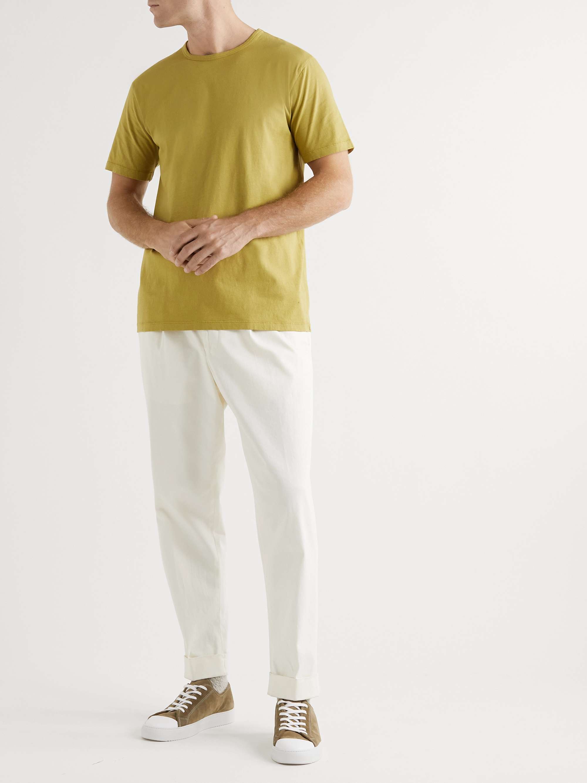 MR P. Garment-Dyed Cotton-Jersey T-Shirt