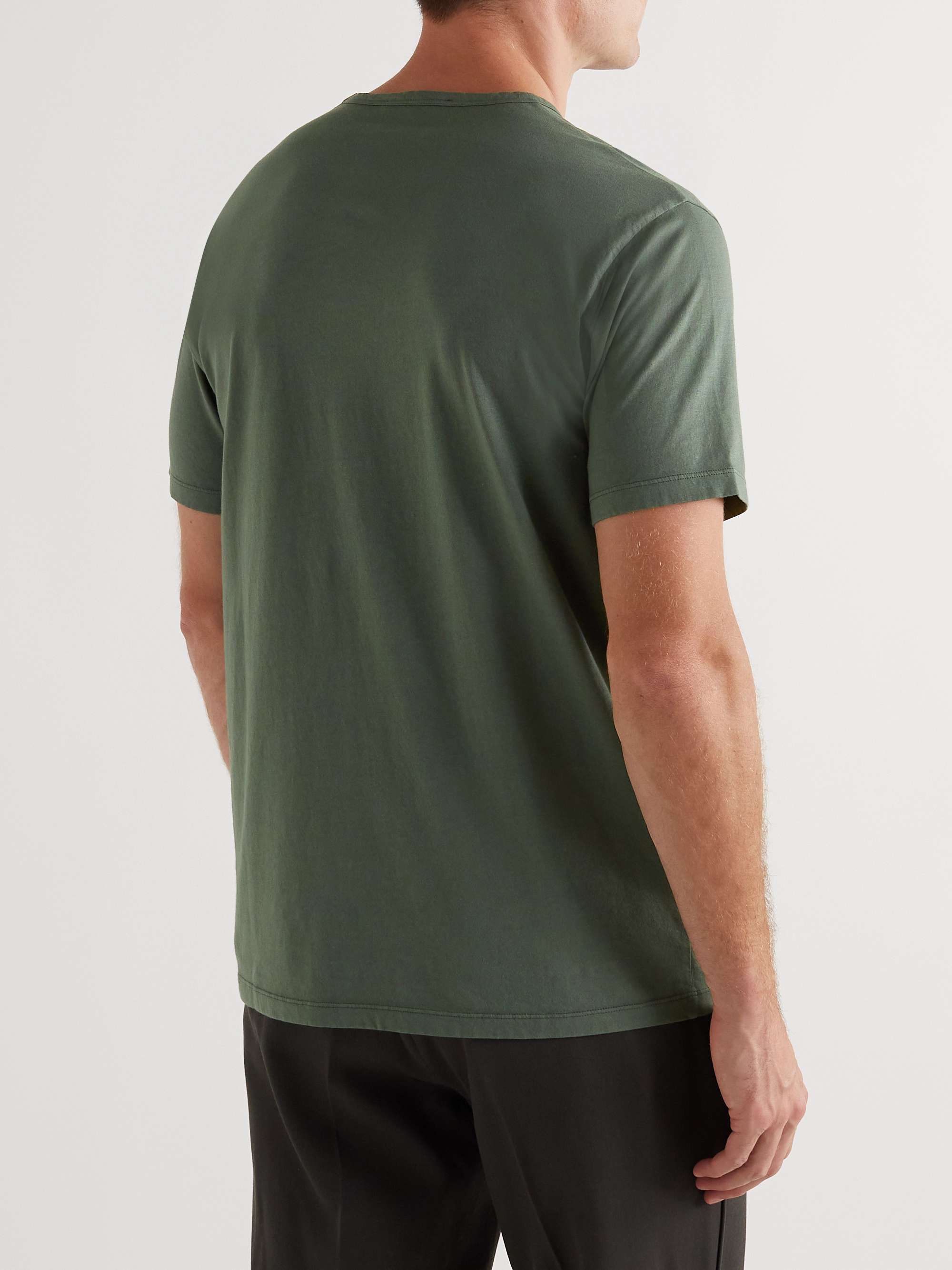MR P. Garment-Dyed Cotton-Jersey T-Shirt