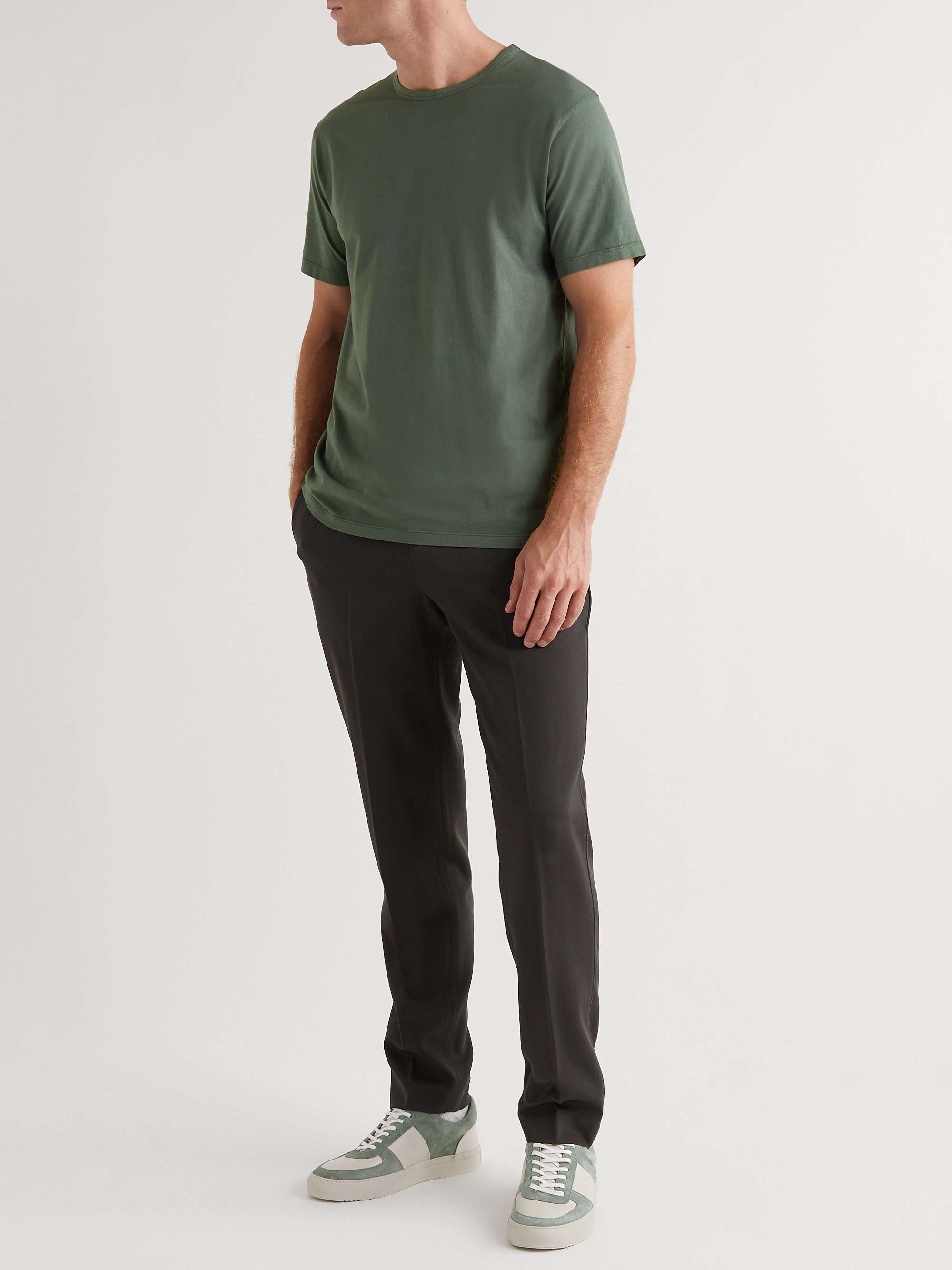 MR P. Garment-Dyed Cotton-Jersey T-Shirt