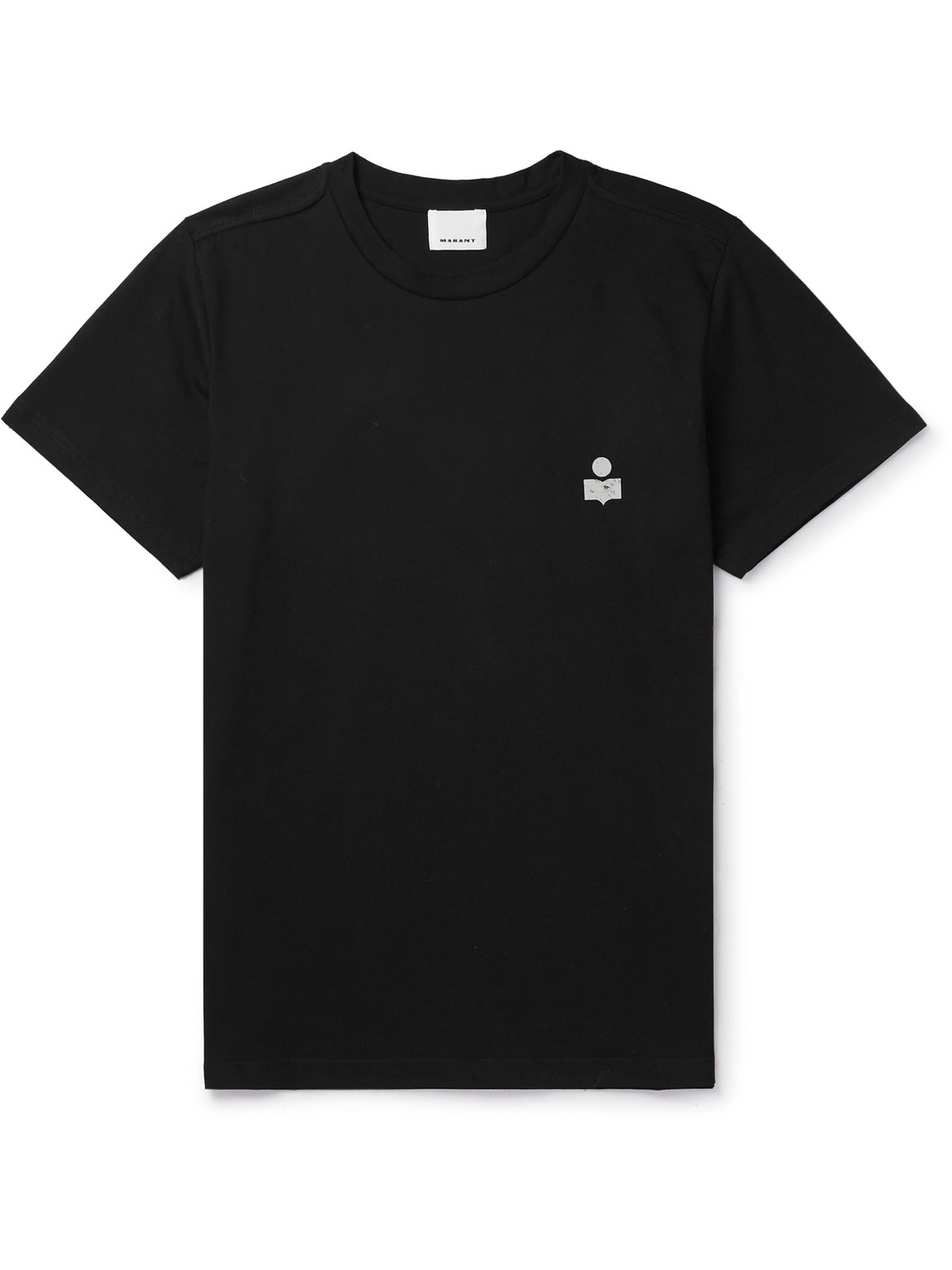 Isabel Marant Marant 'zafferh' T Shirt With Logo Print In Black