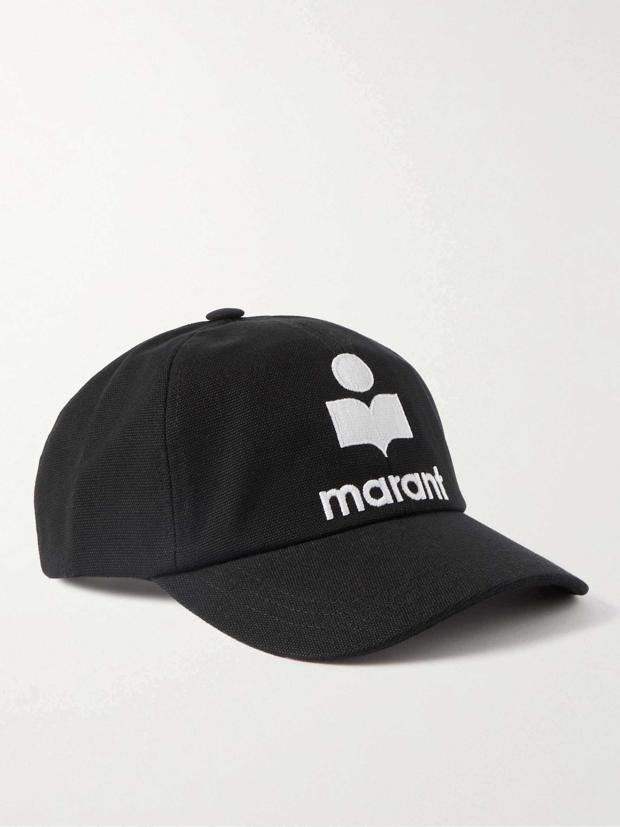 ISABEL MARANT Logo-Embroidered Cotton-Piqué Baseball Cap for Men | MR ...