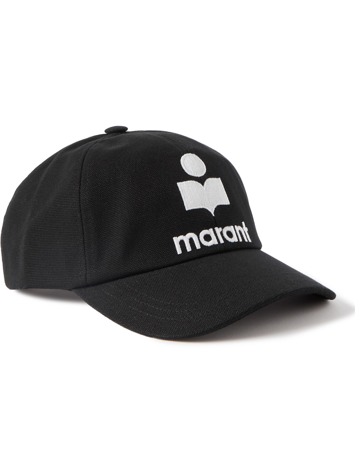 Isabel Marant Tyron Logo Baseball Cap In Black