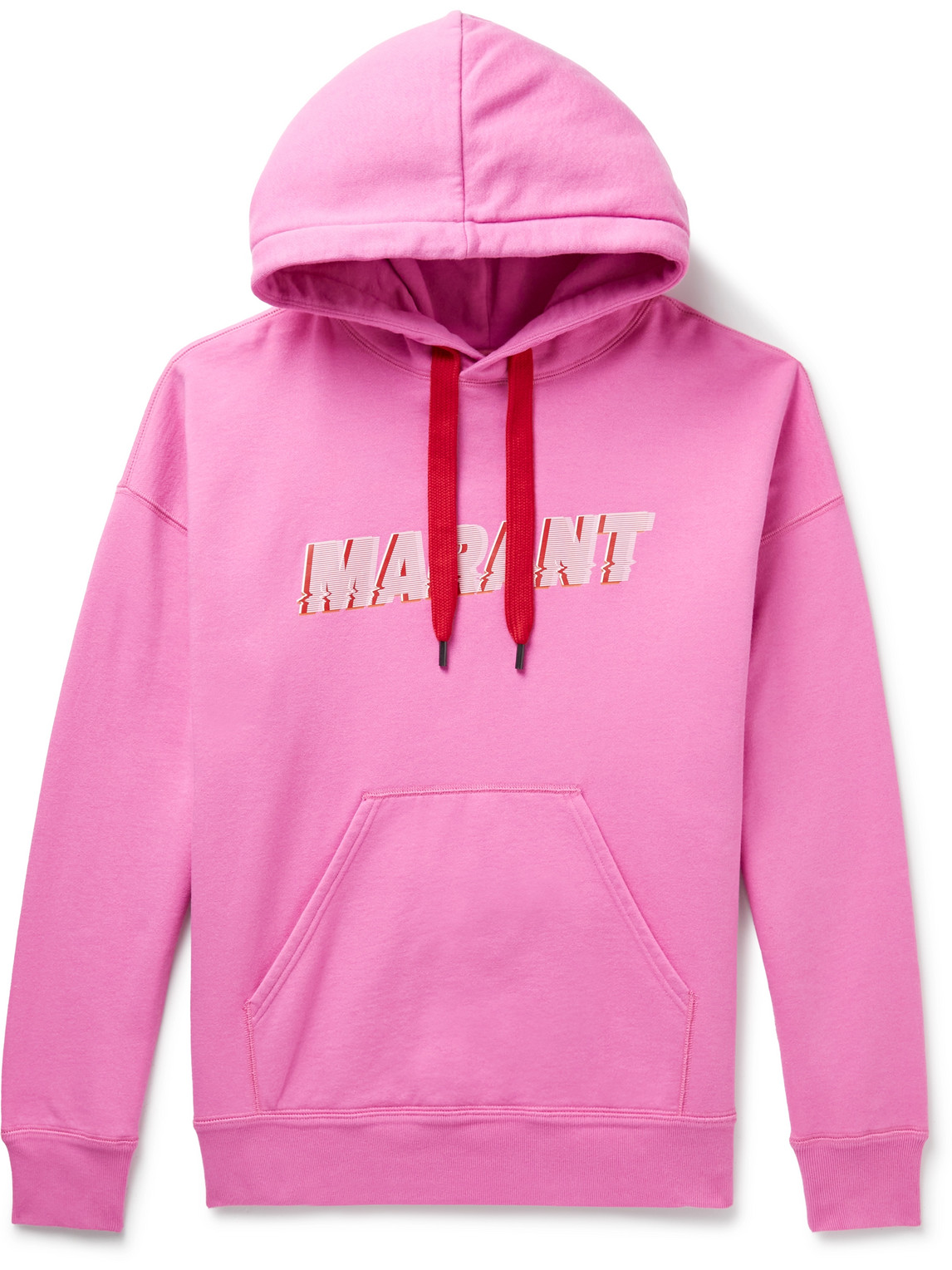 Flash Logo-Print Cotton-Blend Jersey Hoodie