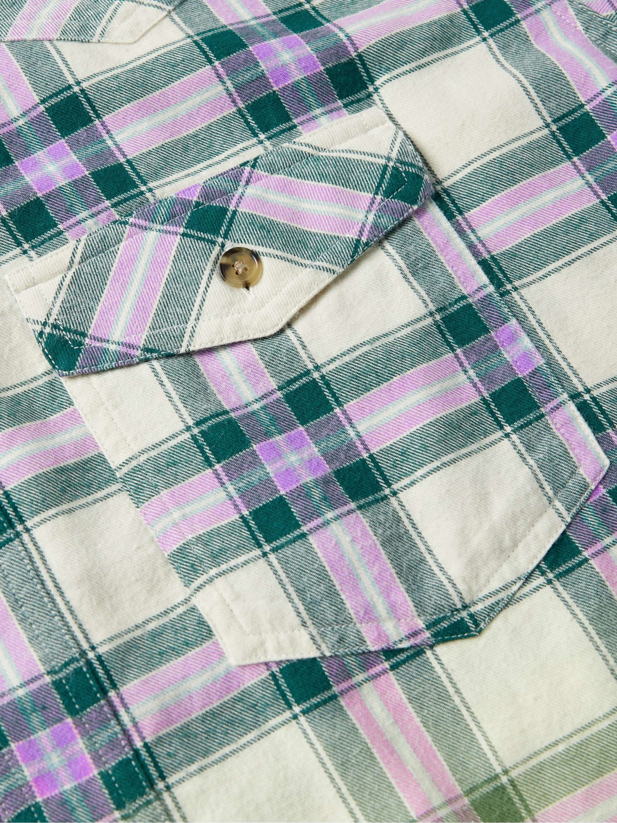 ISABEL MARANT Pilou Checked Cotton-Flannel Shirt
