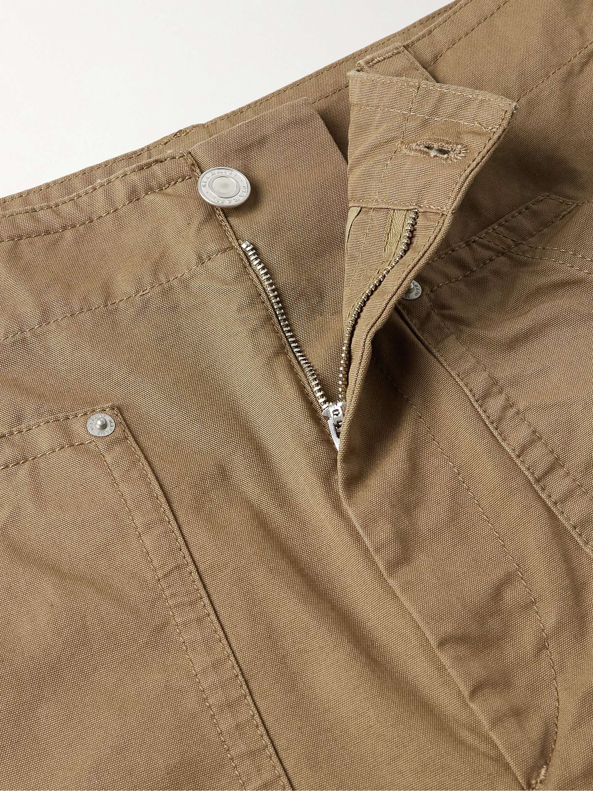 ISABEL MARANT Straight-Leg Cotton Shorts