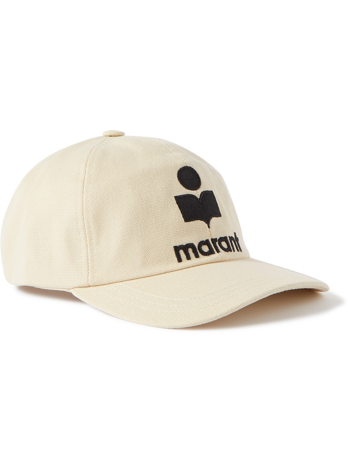 Isabel Marant Neutral Tyrony Logo Baseball Cap In Neutrals