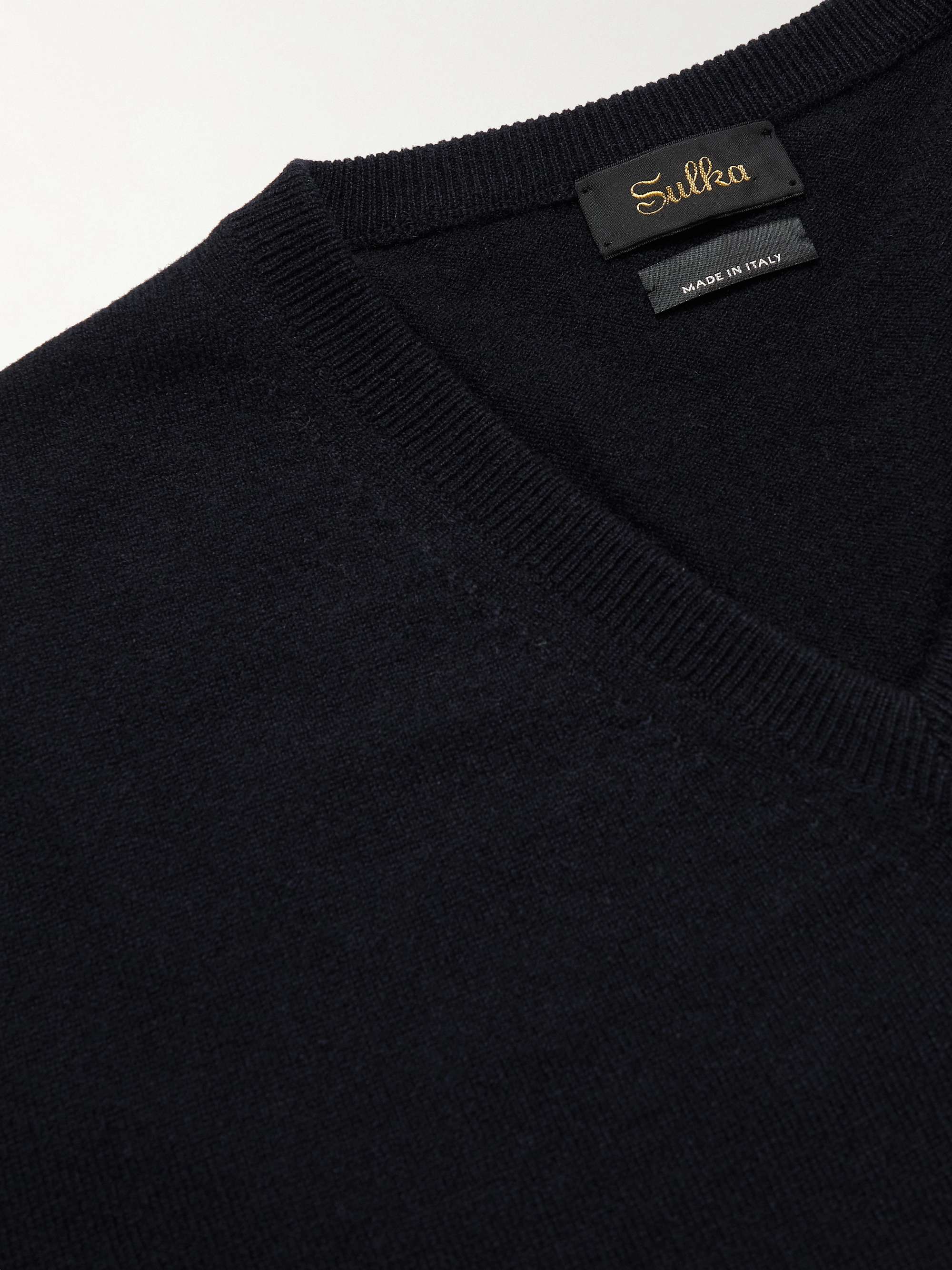 SULKA Cashmere Sweater