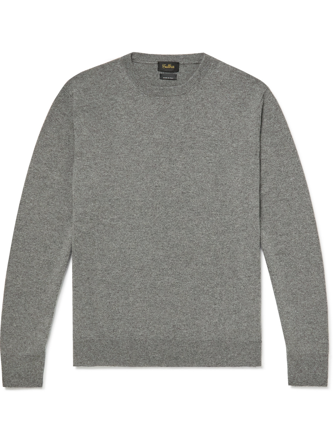Sulka Cashmere Jumper In Grey