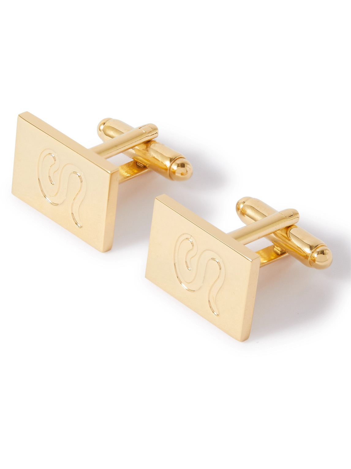 Gold-Plated Cufflinks