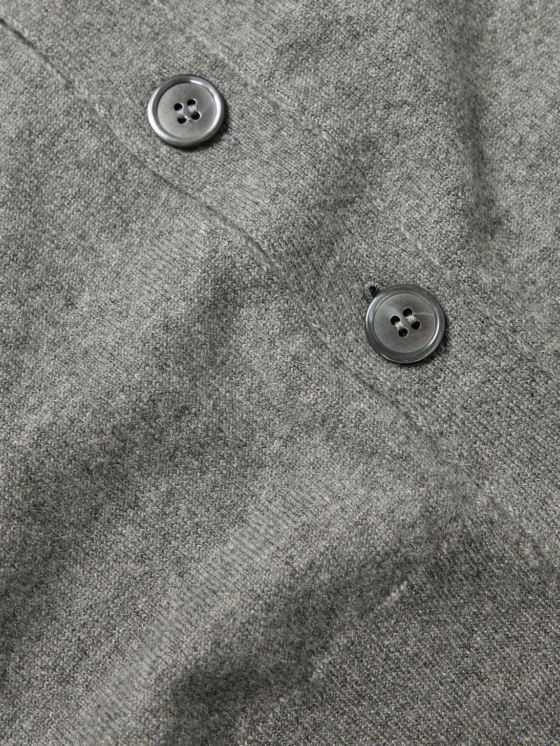 Shop Sulka Cashmere Cardigan In Gray